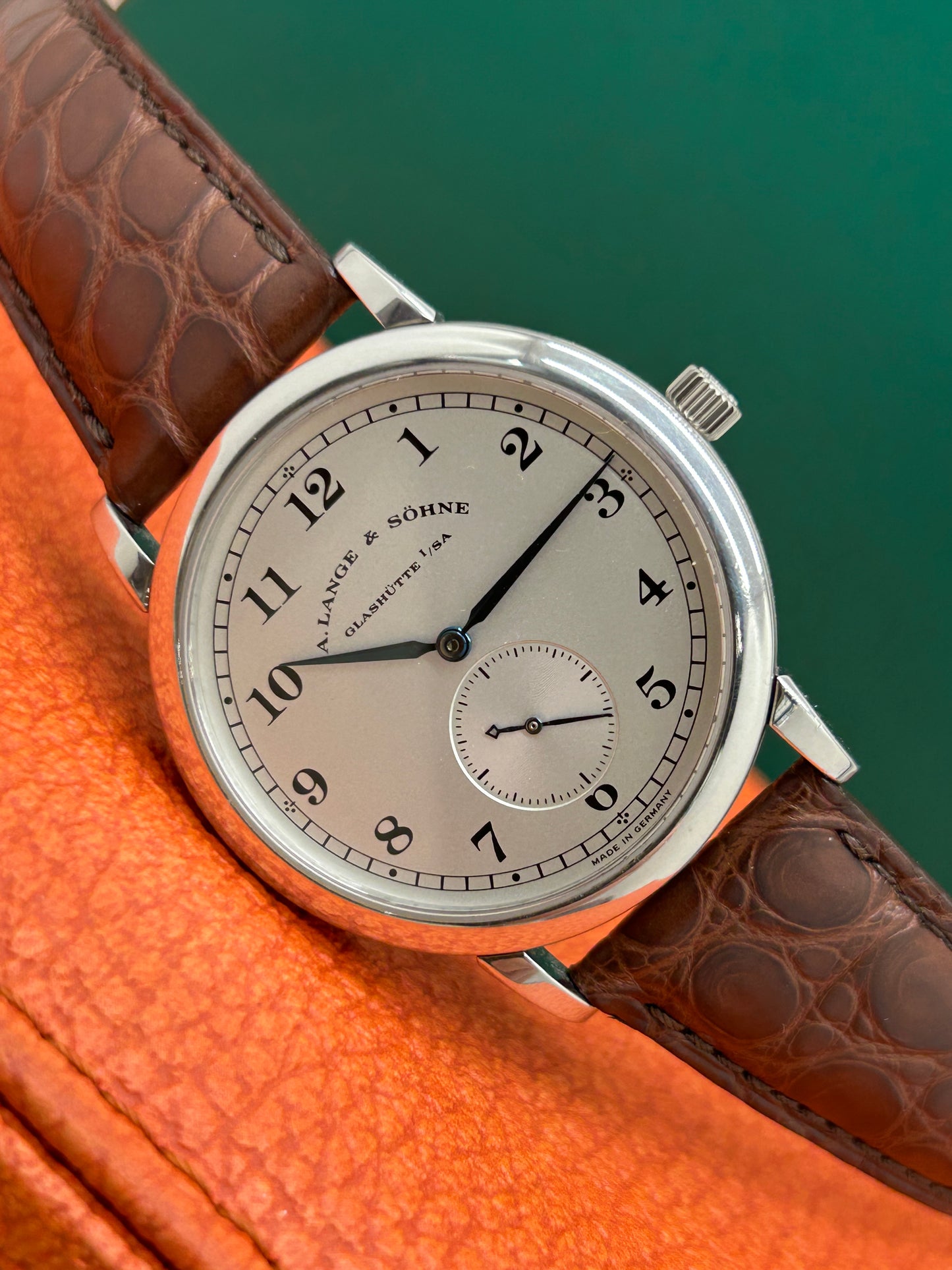 A. Lange & Söhne Ref 1815 950 Handaufzug - 36mm - Platinum - Official Extract