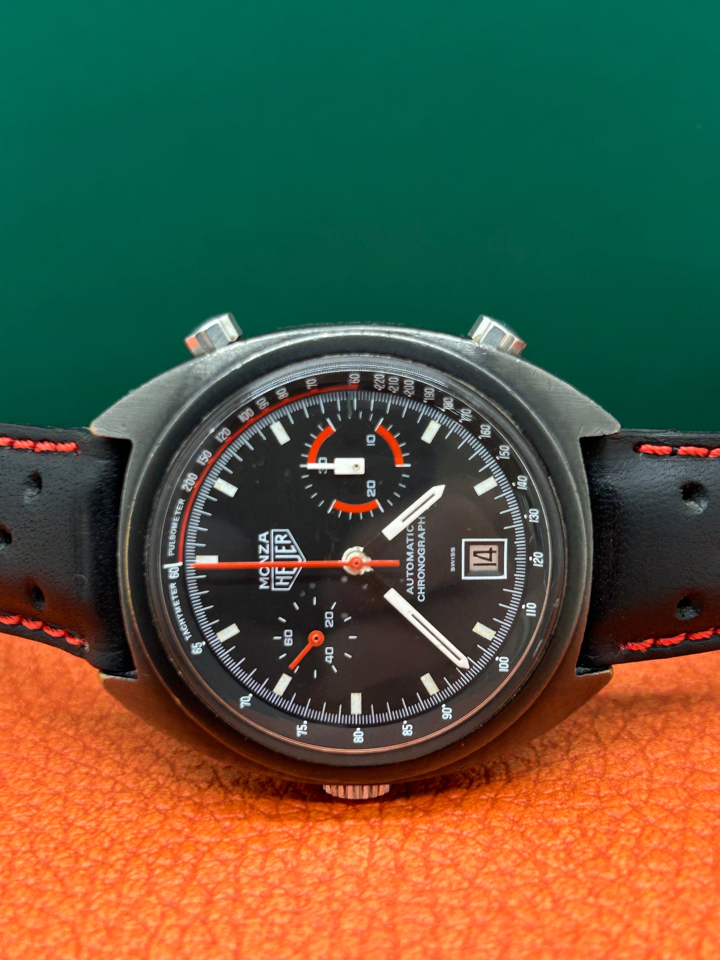 Tag Heuer Monza - 39mm - Black PVD - Ref 150.501 - With Original Papers - Year 1982