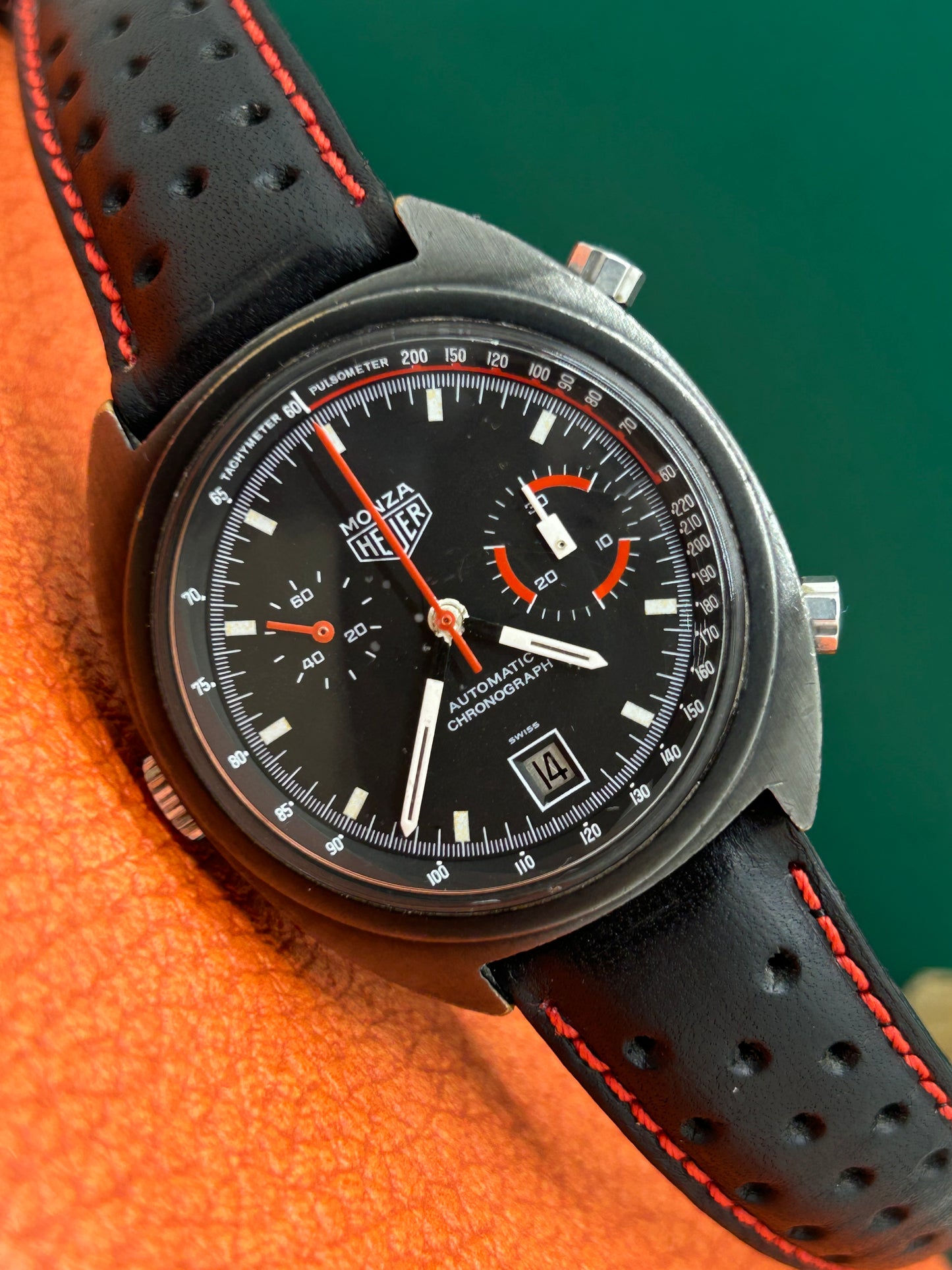 Tag Heuer Monza - 39mm - Black PVD - Ref 150.501 - With Original Papers - Year 1982