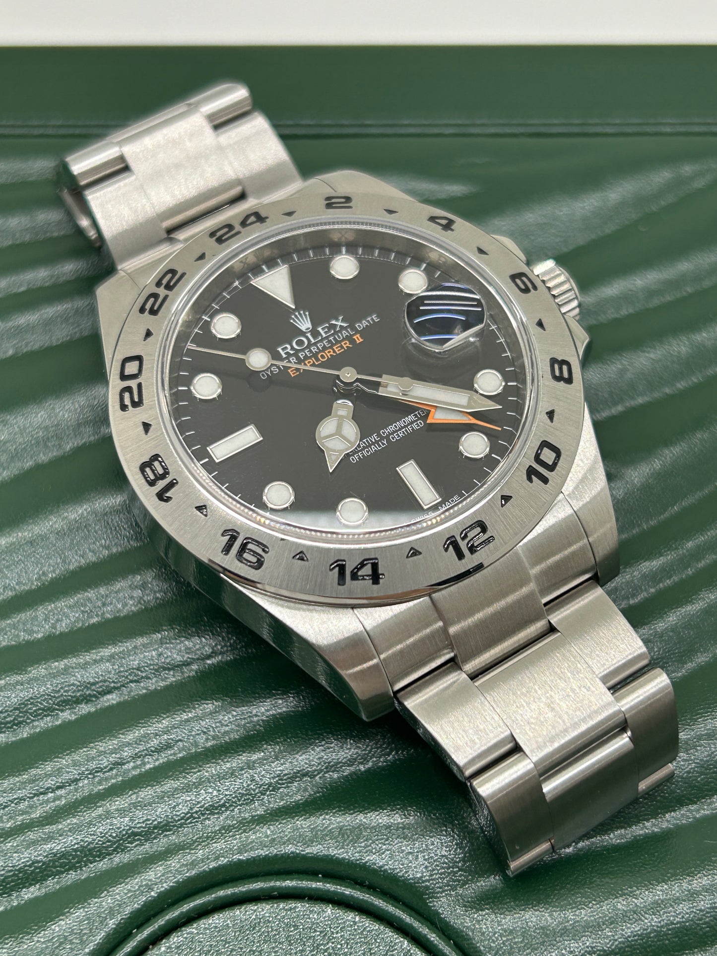 Rolex Explorer II - Ref.216570 - Black Dial - Year 2012