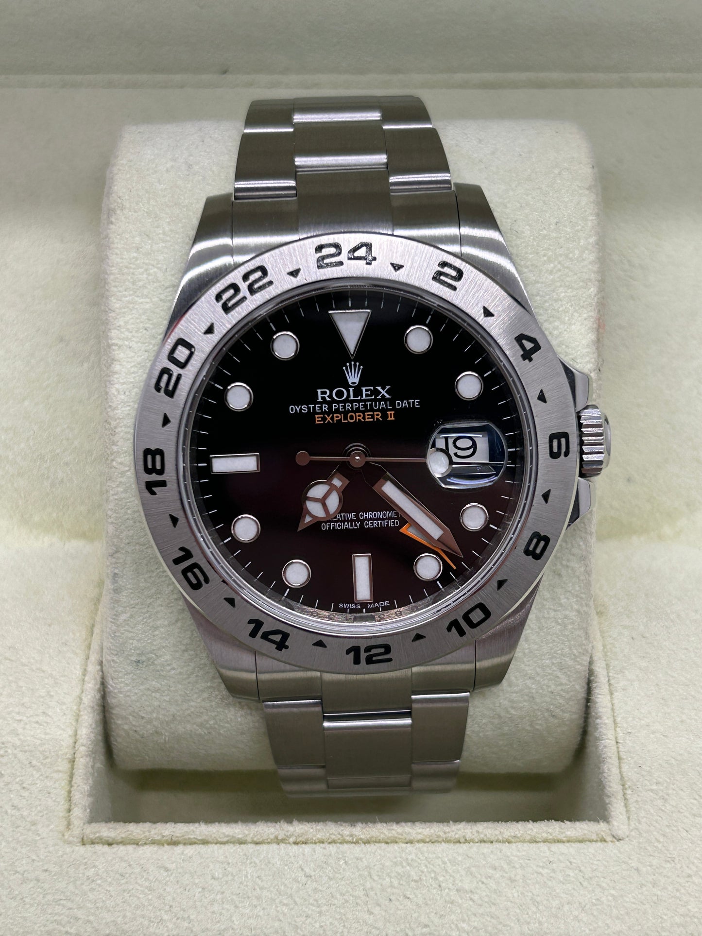 Rolex Explorer II - Ref.216570 - Black Dial - Year 2012
