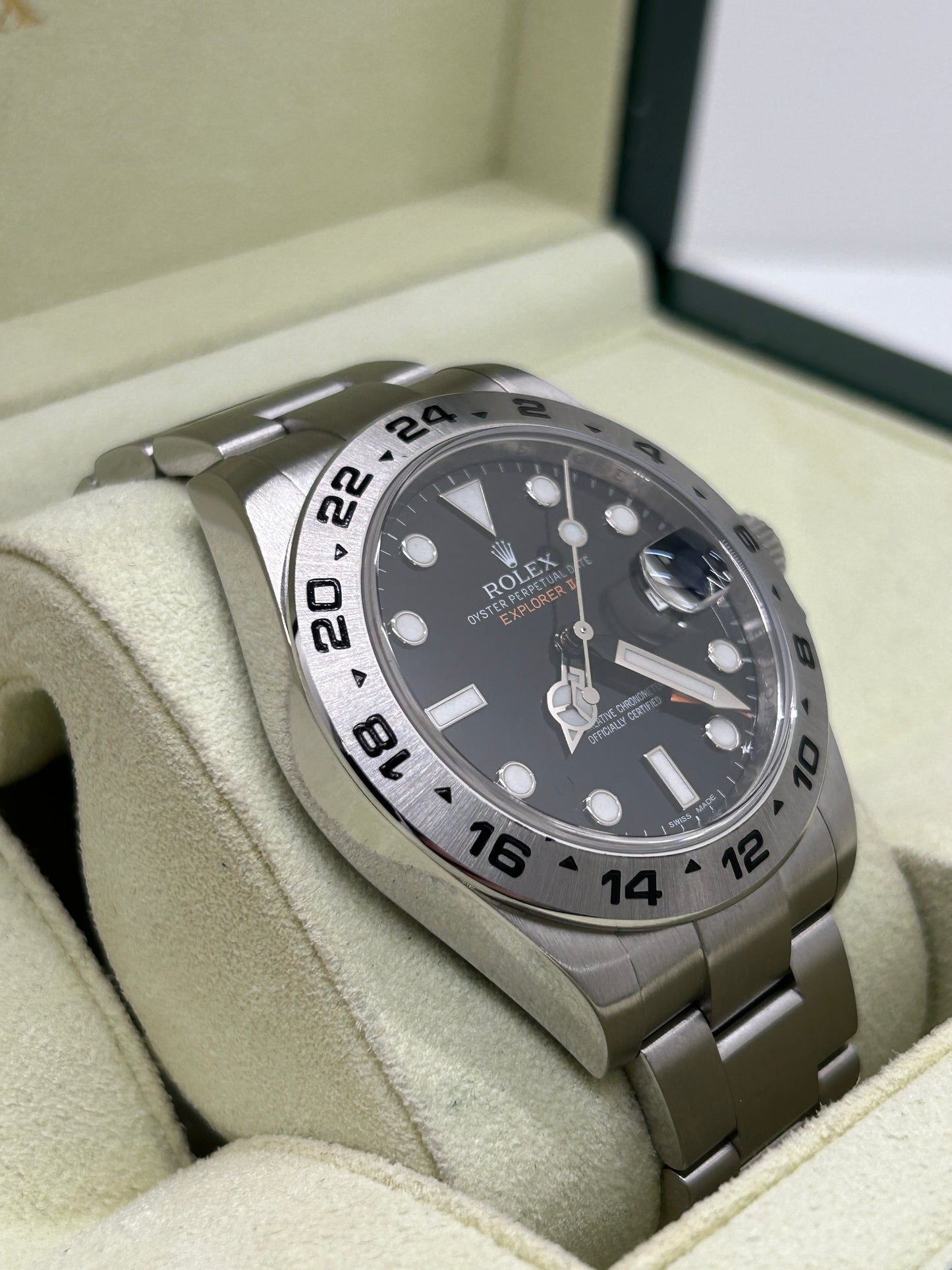 Rolex Explorer II - Ref.216570 - Black Dial - Year 2012