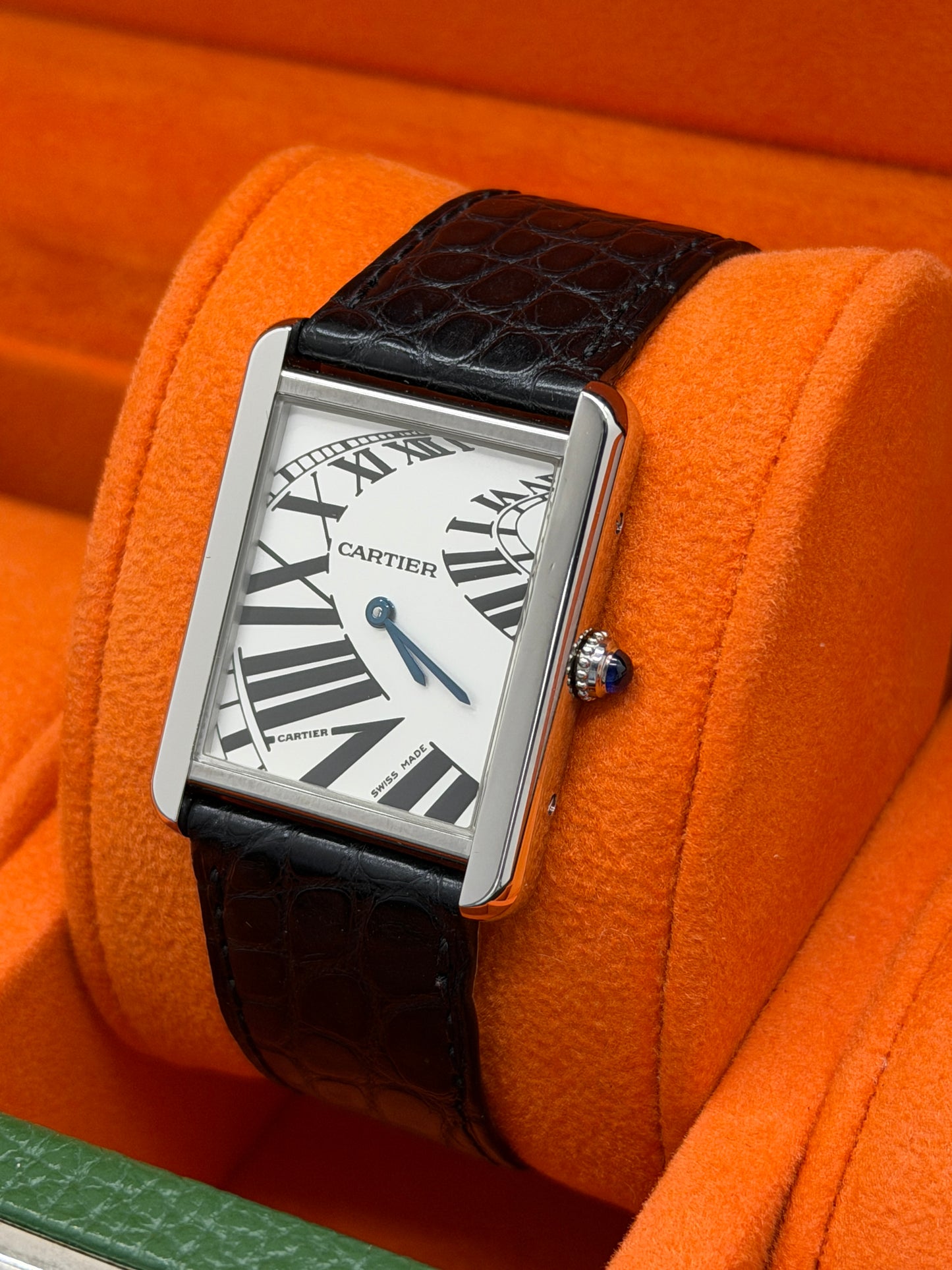 Cartier Tank Solo Art Dèco Dial Ref 3169