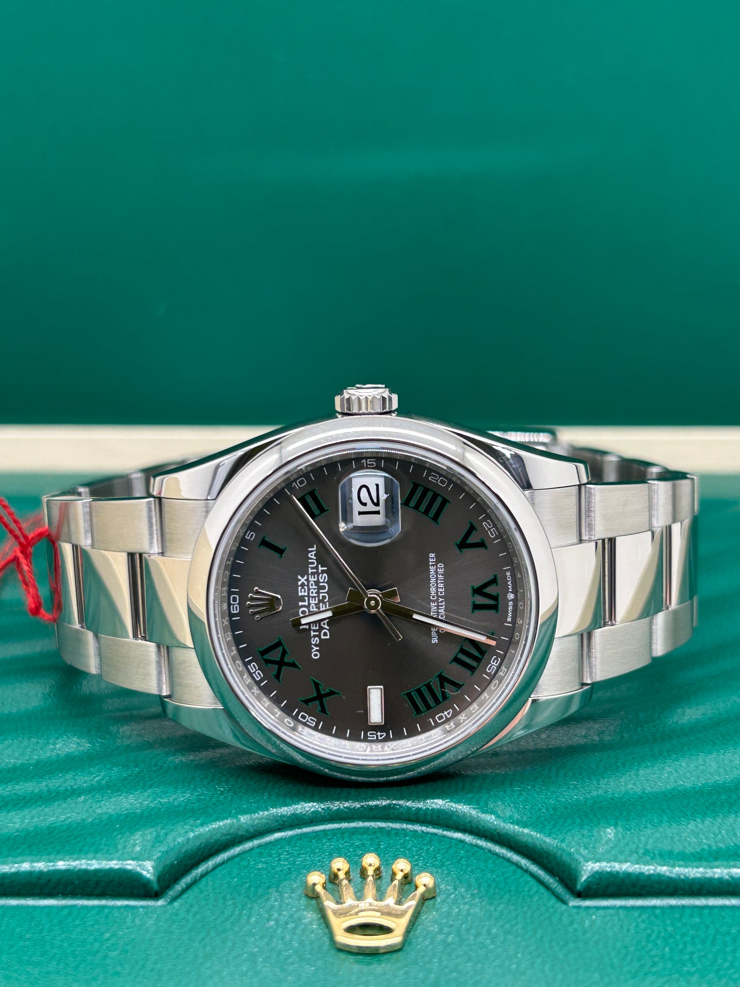 Rolex Datejust 36 - Wimbledon Dail - Ref 126200 - New 2024