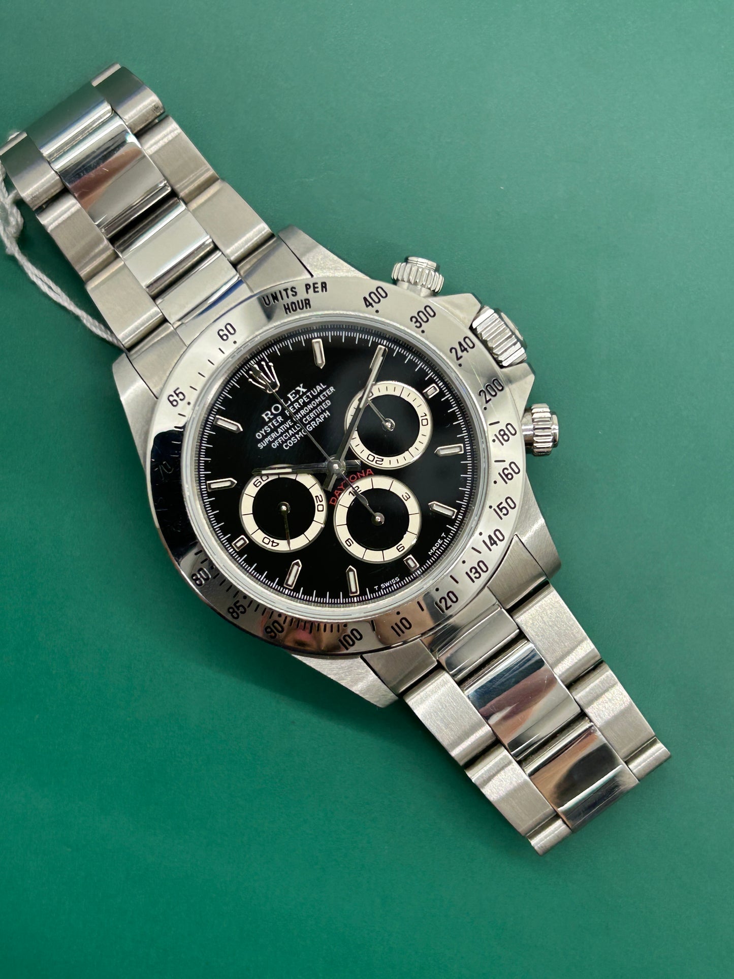 Rolex Daytona El Primero - Ref.16520 - Ser.W - Black Dial - Year 1996