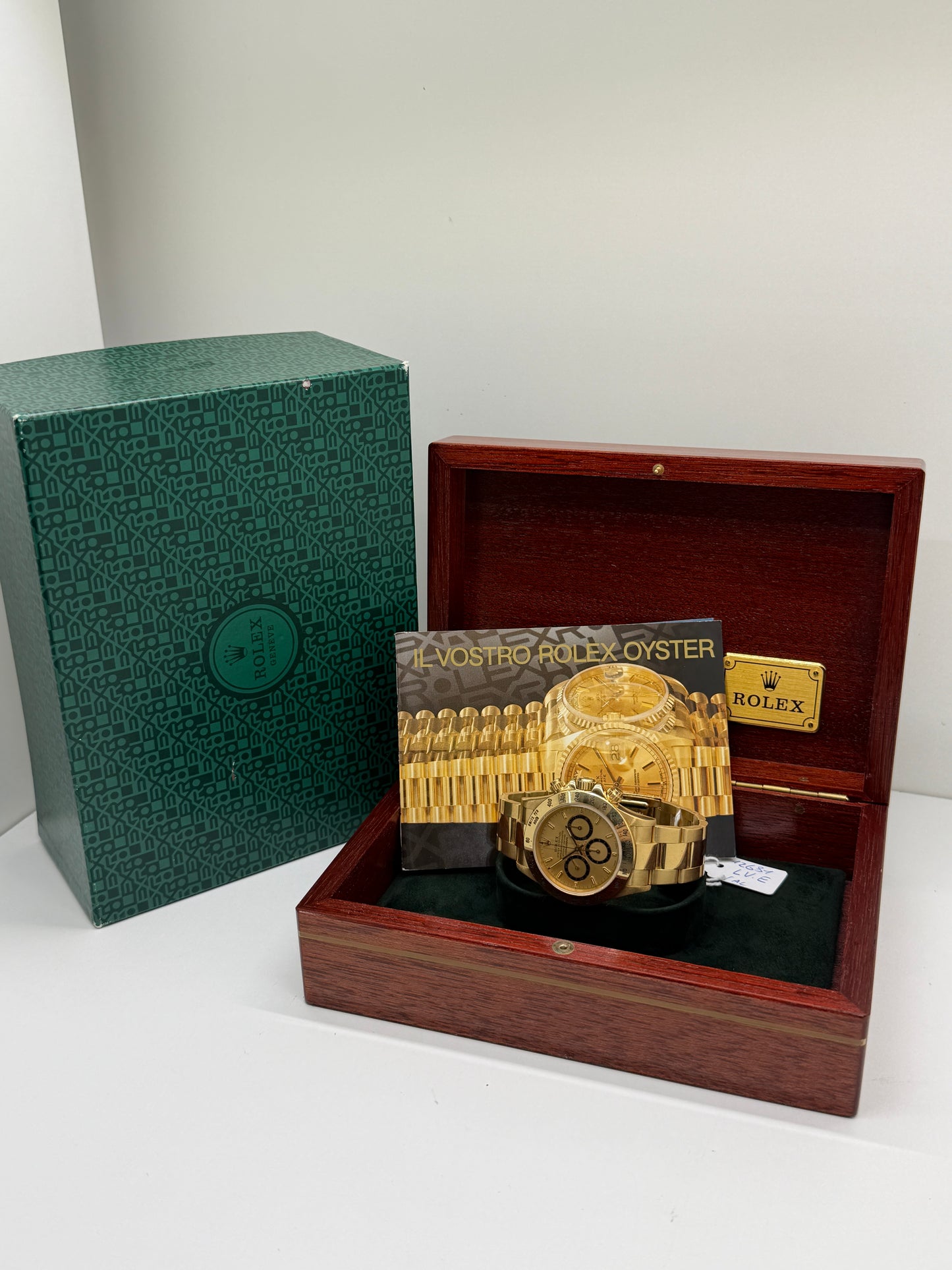 Rolex Daytona El Primero - Champagne Dial - Ser E - Year 1990 Never Polished - First Owner