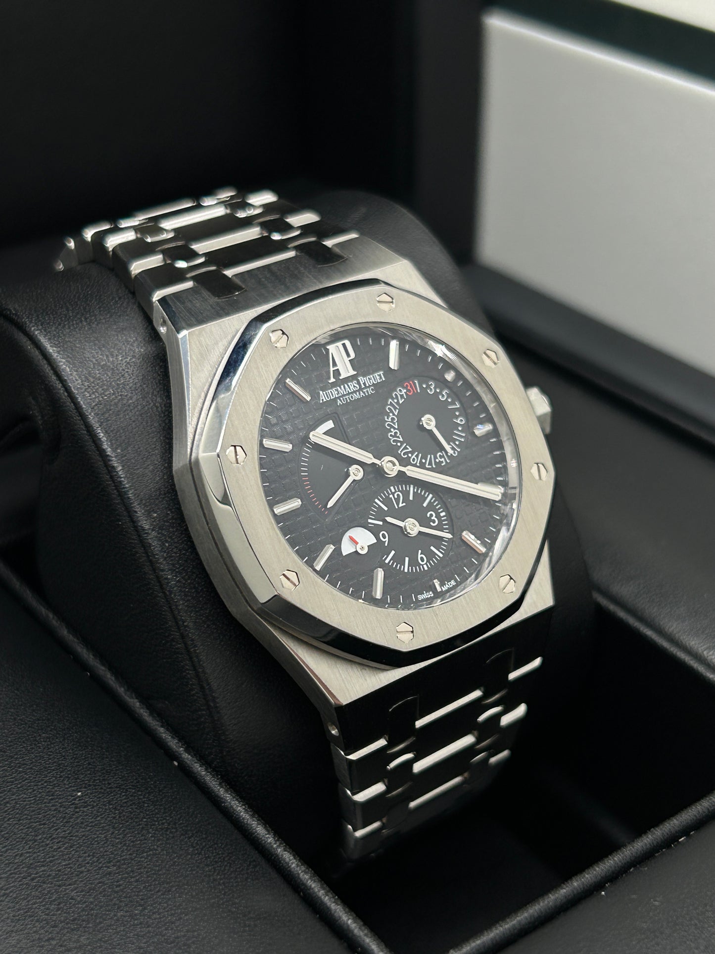 Audemars Piguet Royal Oak Dual Time 39mm - Black Dial - Ref 26120ST.OO.1220ST.03 - Year 2016