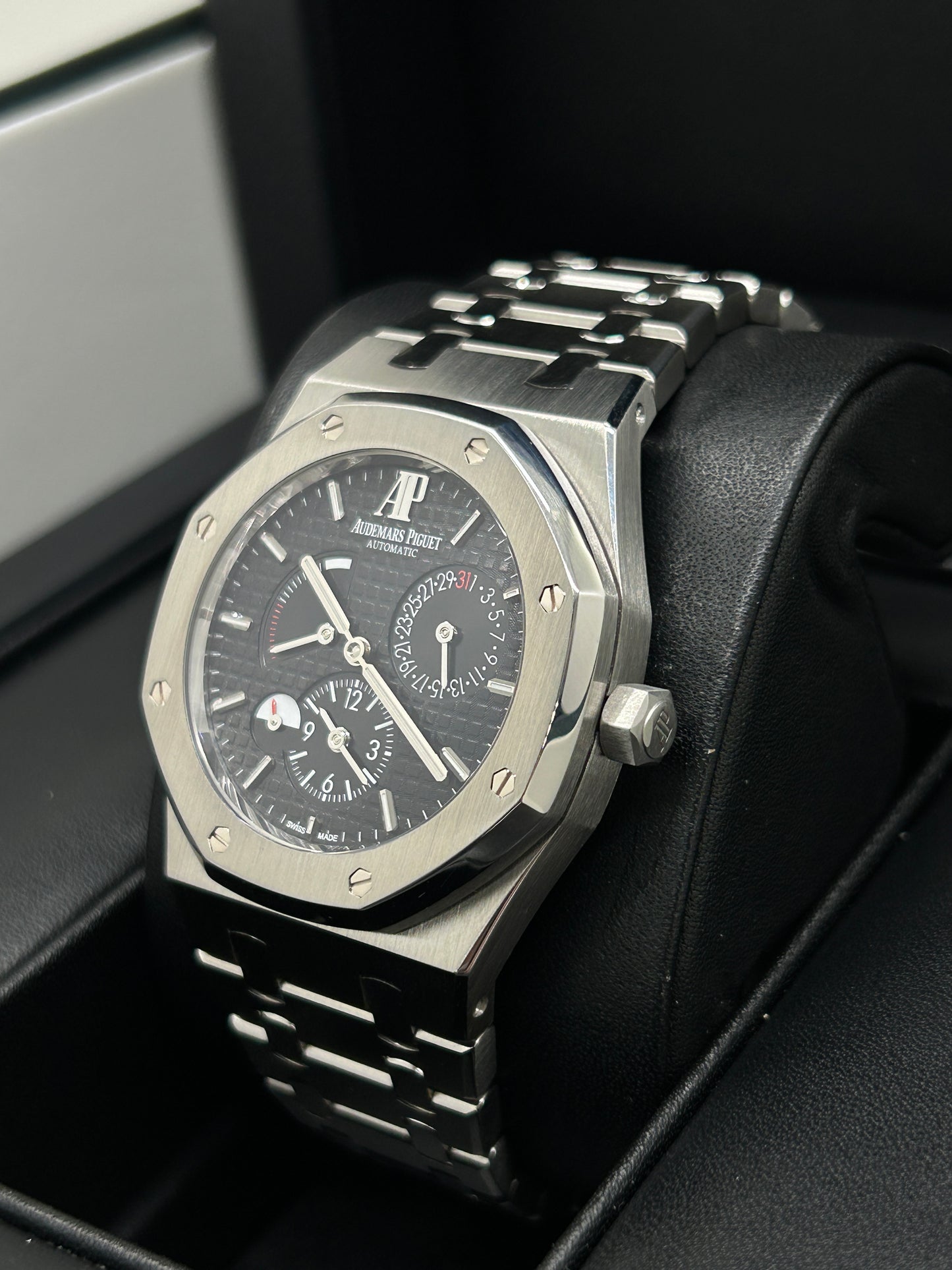 Audemars Piguet Royal Oak Dual Time 39mm - Black Dial - Ref 26120ST.OO.1220ST.03 - Year 2016