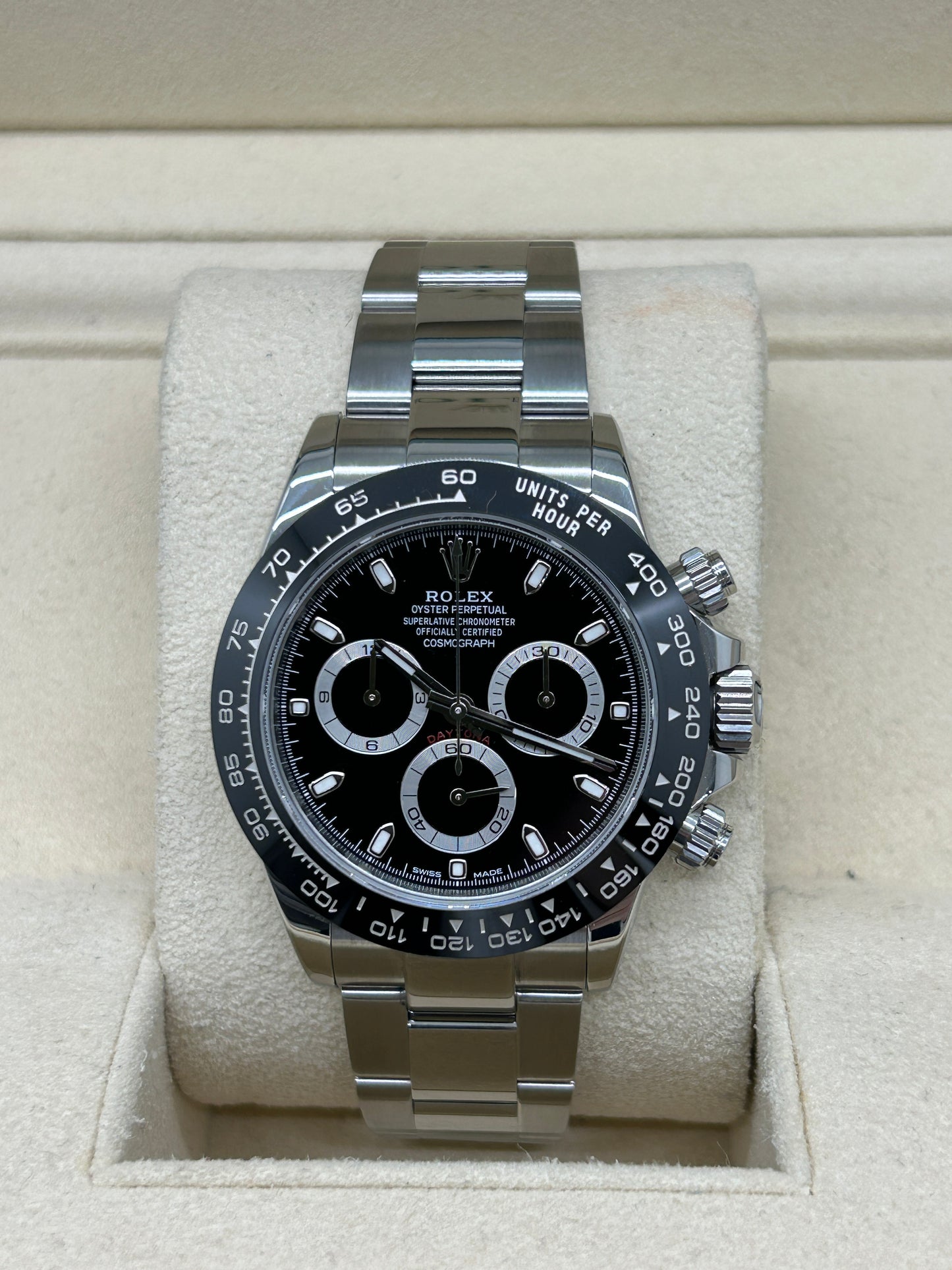 Rolex Daytona - Ref 116500LN - Black Dial - Year 2019