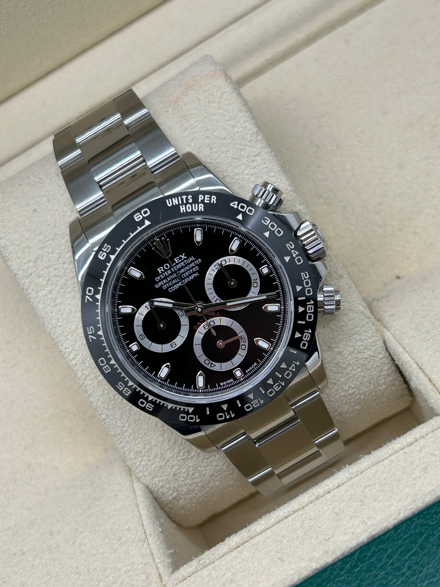 Rolex Daytona - Ref 116500LN - Black Dial - Year 2019