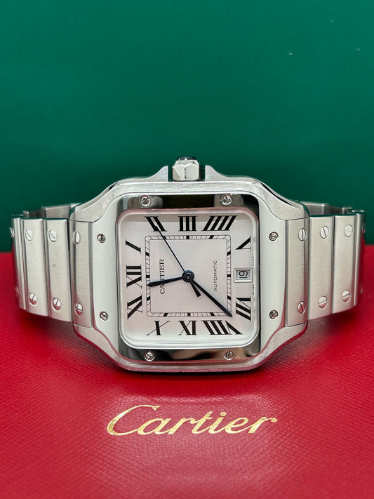 Cartier Santos - White Dial - Ref WSSA0018 - Year 2024