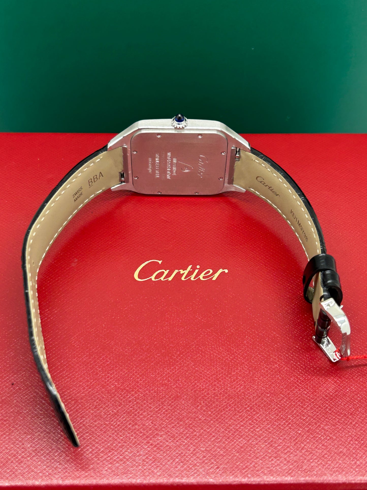 Cartier Santos-dumont Xl - Silver dial - Ref WSSA0032 - New 2022