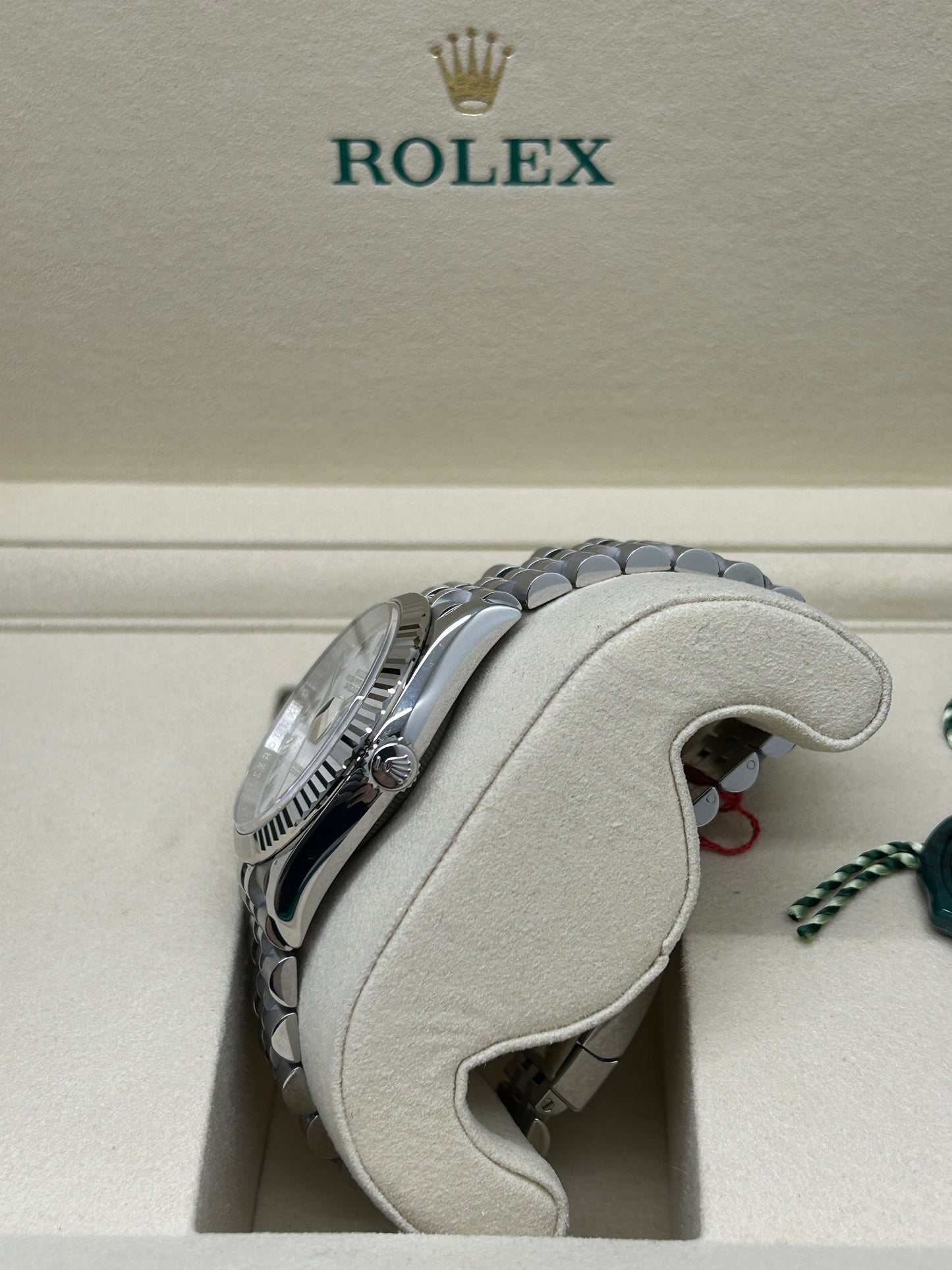 Rolex Datejust 36 - White Dial - Roman Dial - Ref 126234 - New 2025