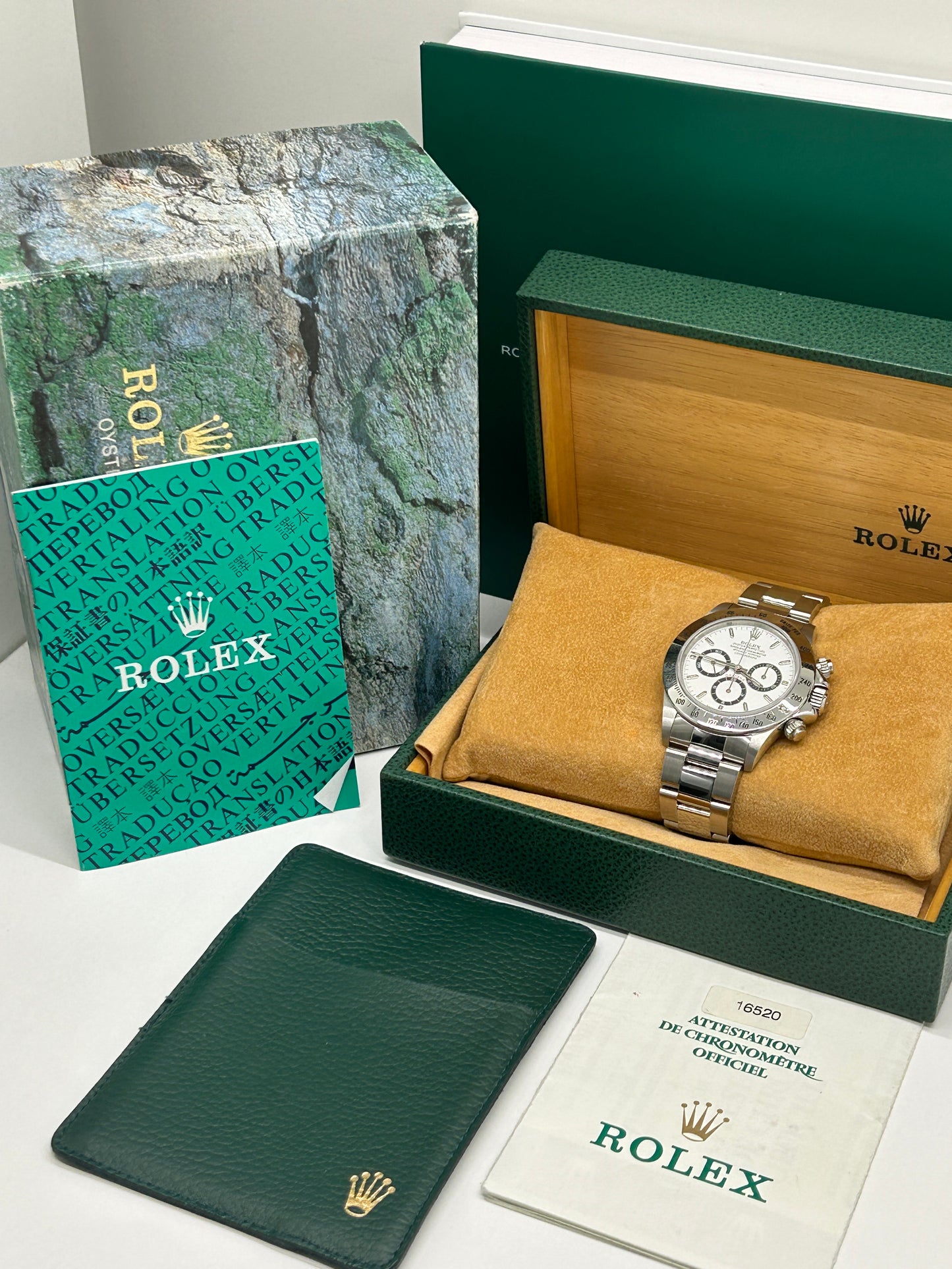 Rolex Daytona - Ref.16520 El Primero - White Dial - Year 1999