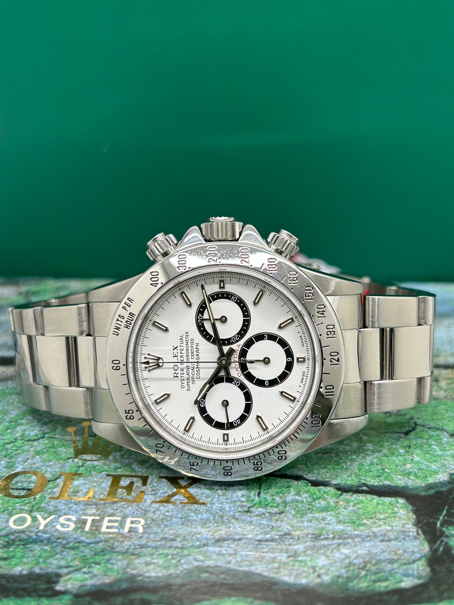 Rolex Daytona Zenith El Primero - White Dial - Ref 16520 - Year 1994