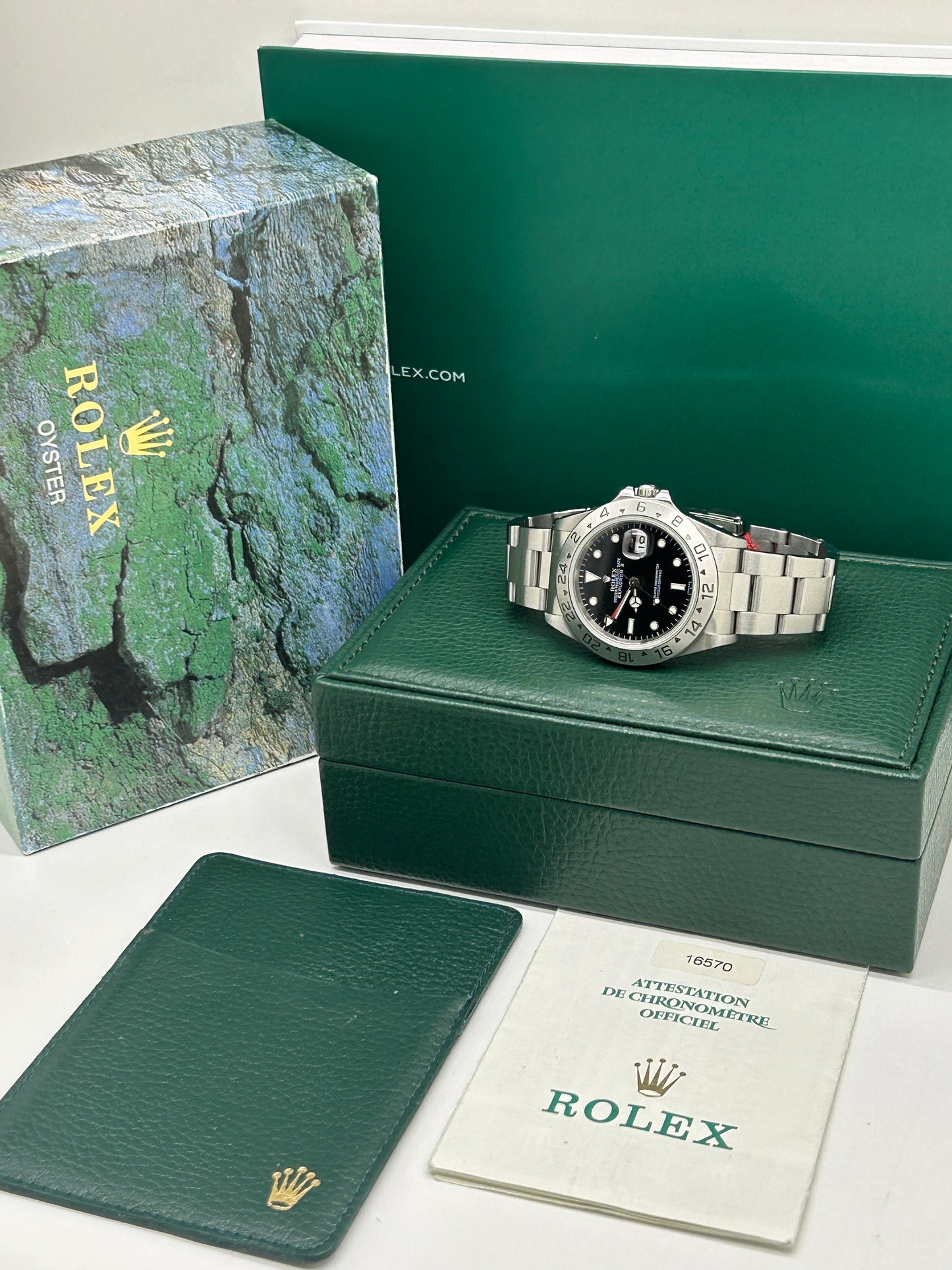 Rolex Explorer II - Black Dial - Ref. 16570 - Year 1999