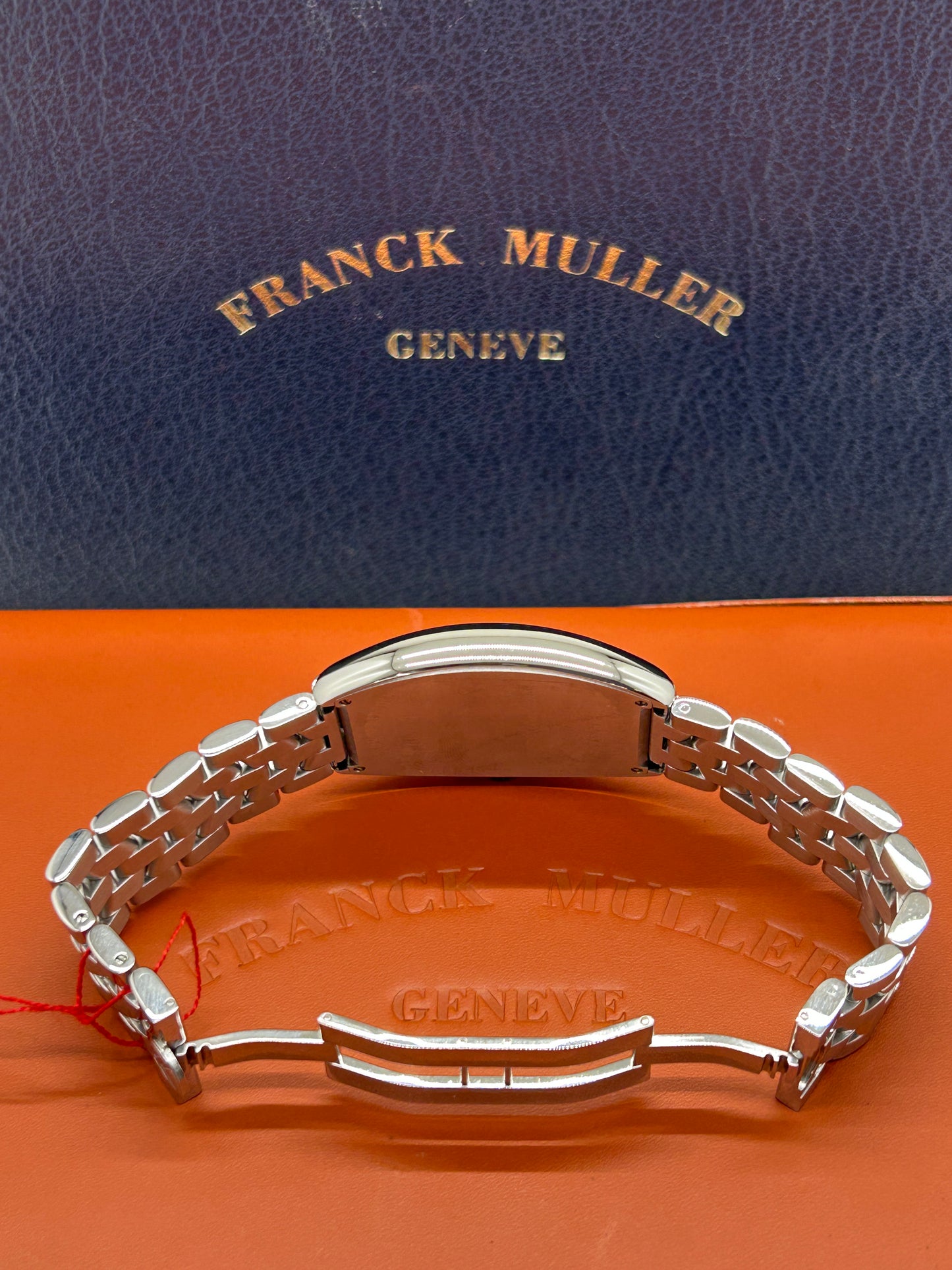 Franck Muller Casablanca Automatic - Black Dial - Steel Bracelet and original buckle - Ref 6850