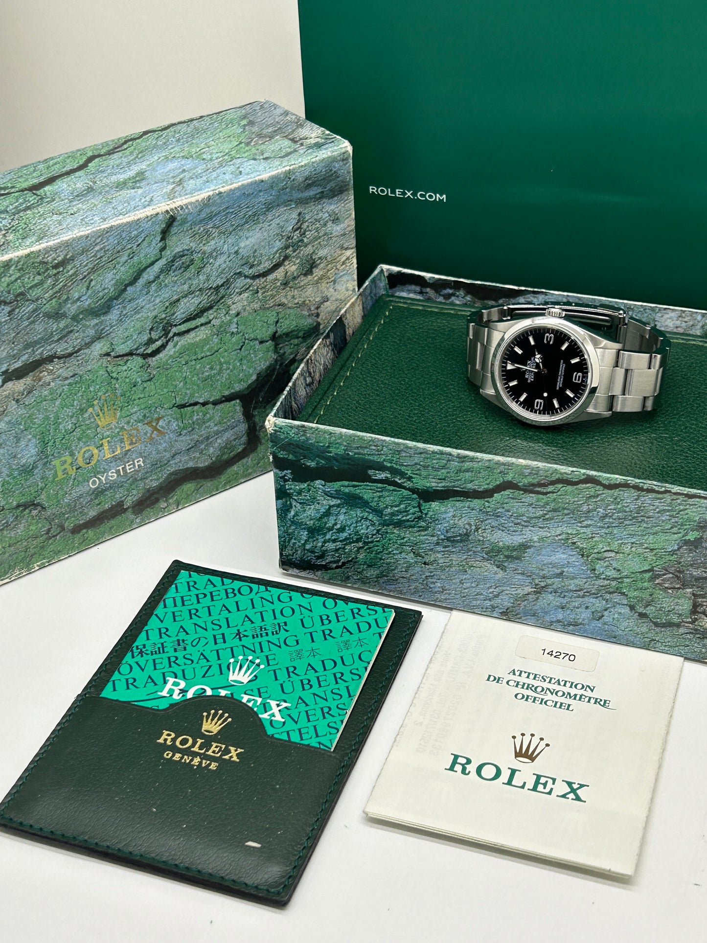 Rolex Explorer 36mm - Ref 14270 - Year 1999