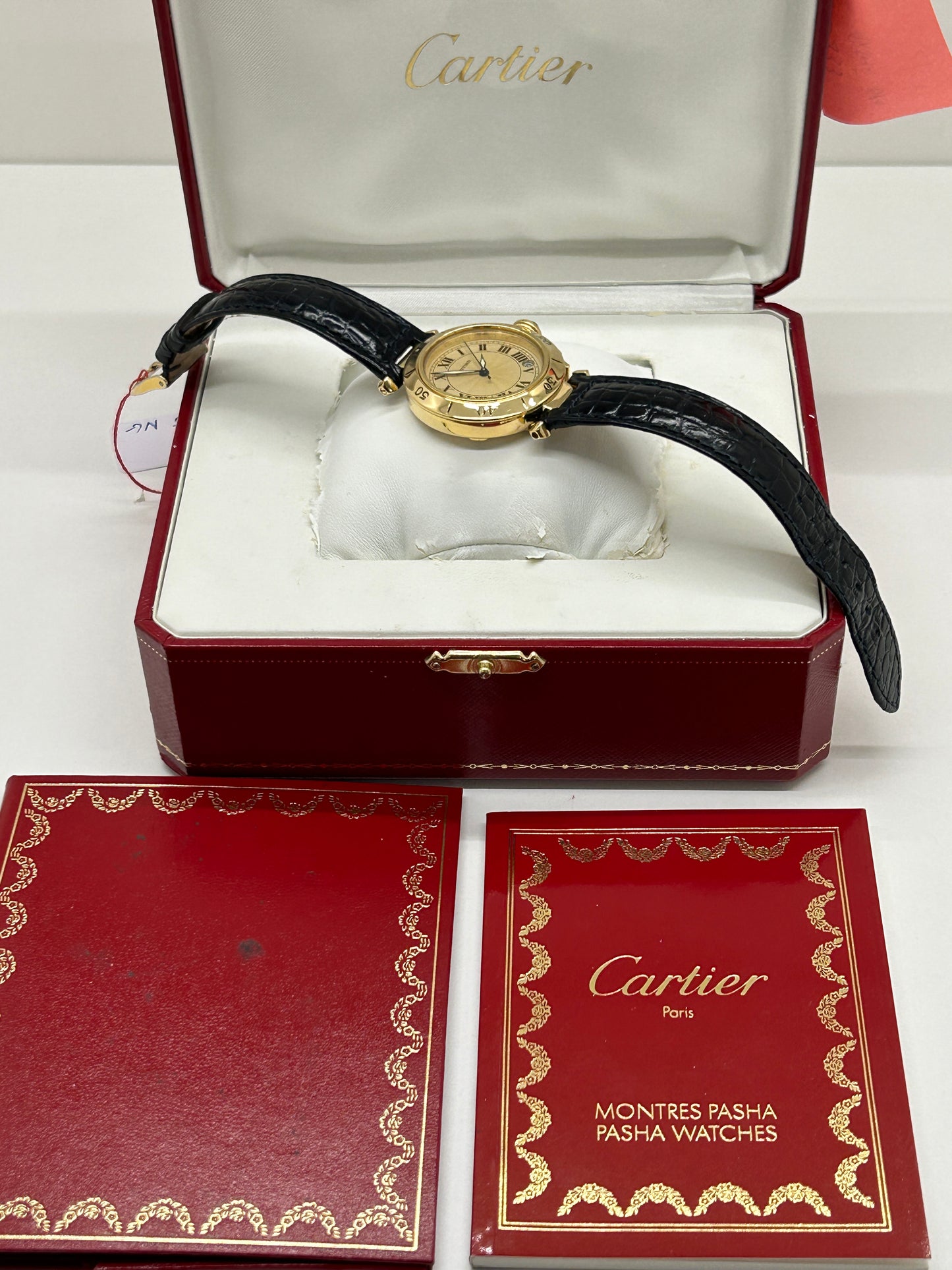 Cartier Pasha 35mm Automatic - 18kt Yellow Gold - Ref 1035