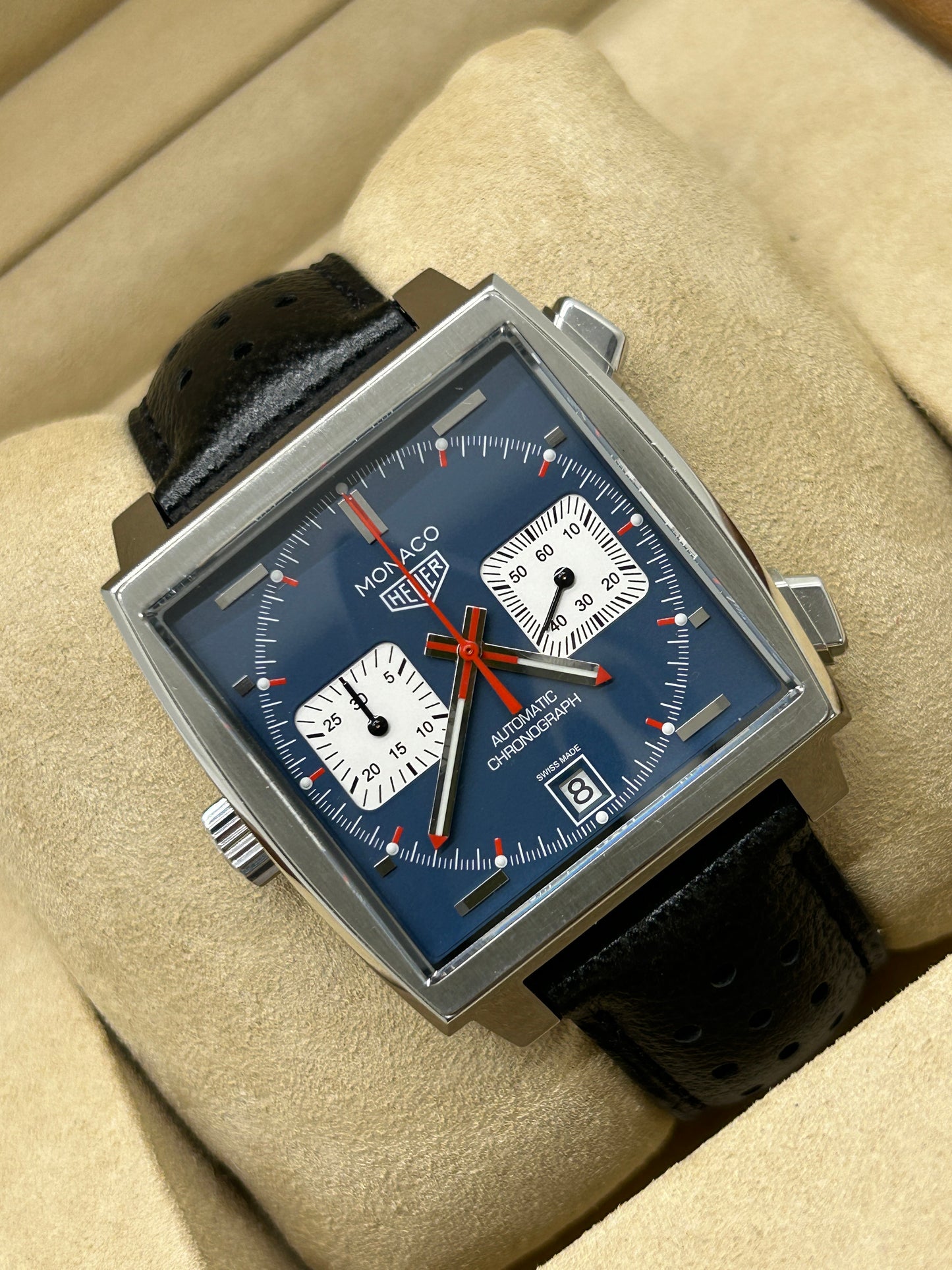 TAG Heuer Monaco Calibre 11 "Steve McQueen" - Ref.CAW211P.FC6356 - Year 2021