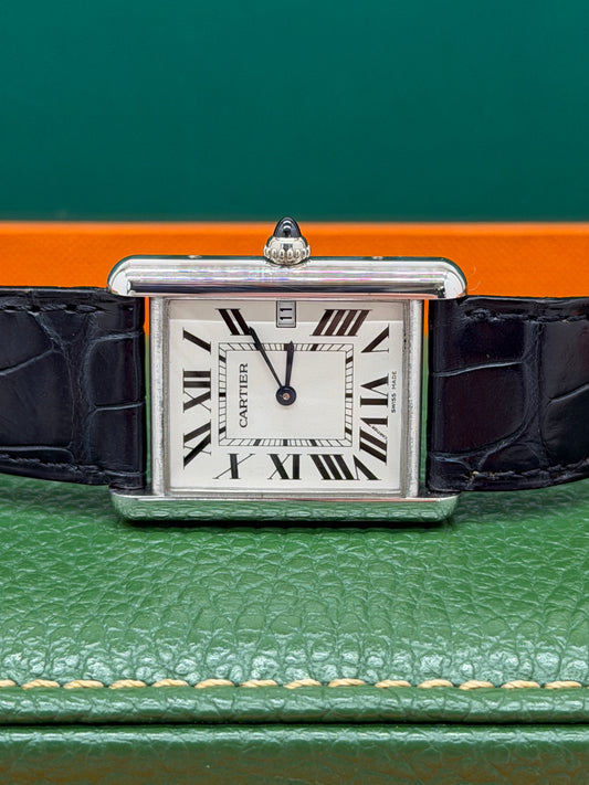 Cartier Tank Ref.2678 - Quartz - White Gold
