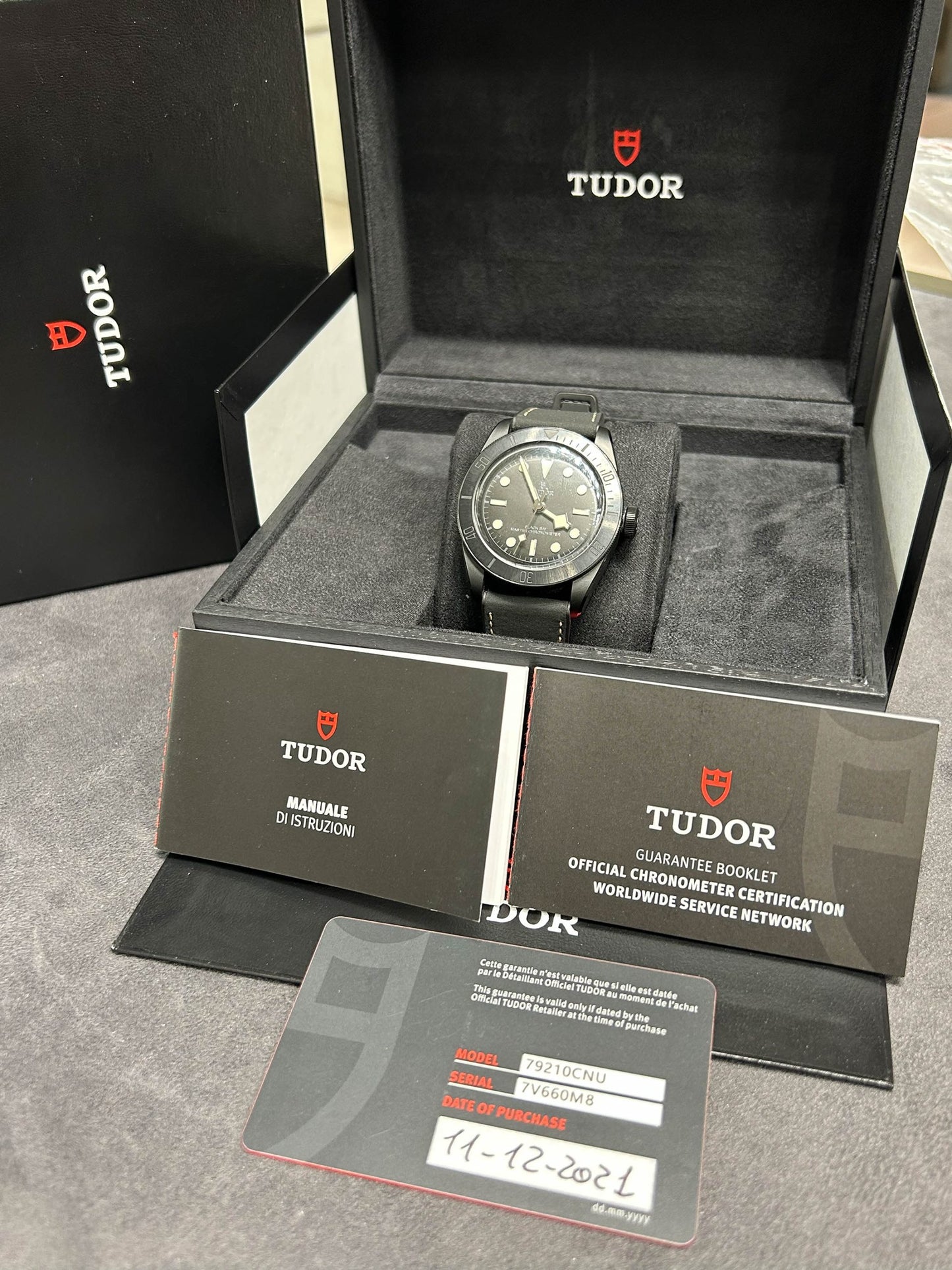 Tudor Black Bay Ceramic - Ref 79210CNU - Year 2021
