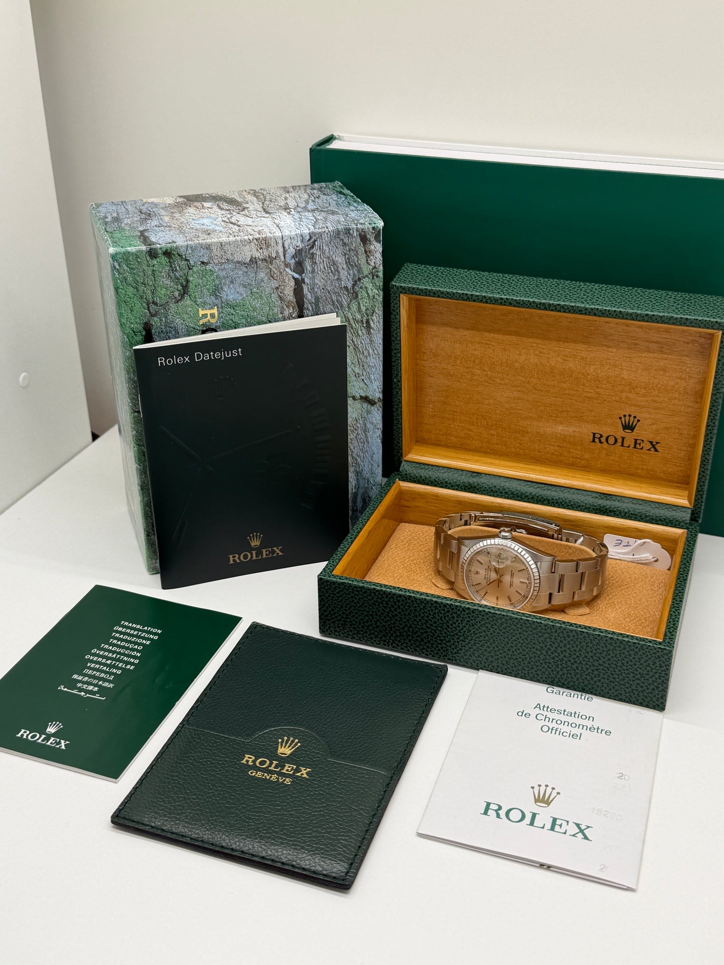 Rolex Datejust 36 Argentee Dial - Ref 16220 Year 2004