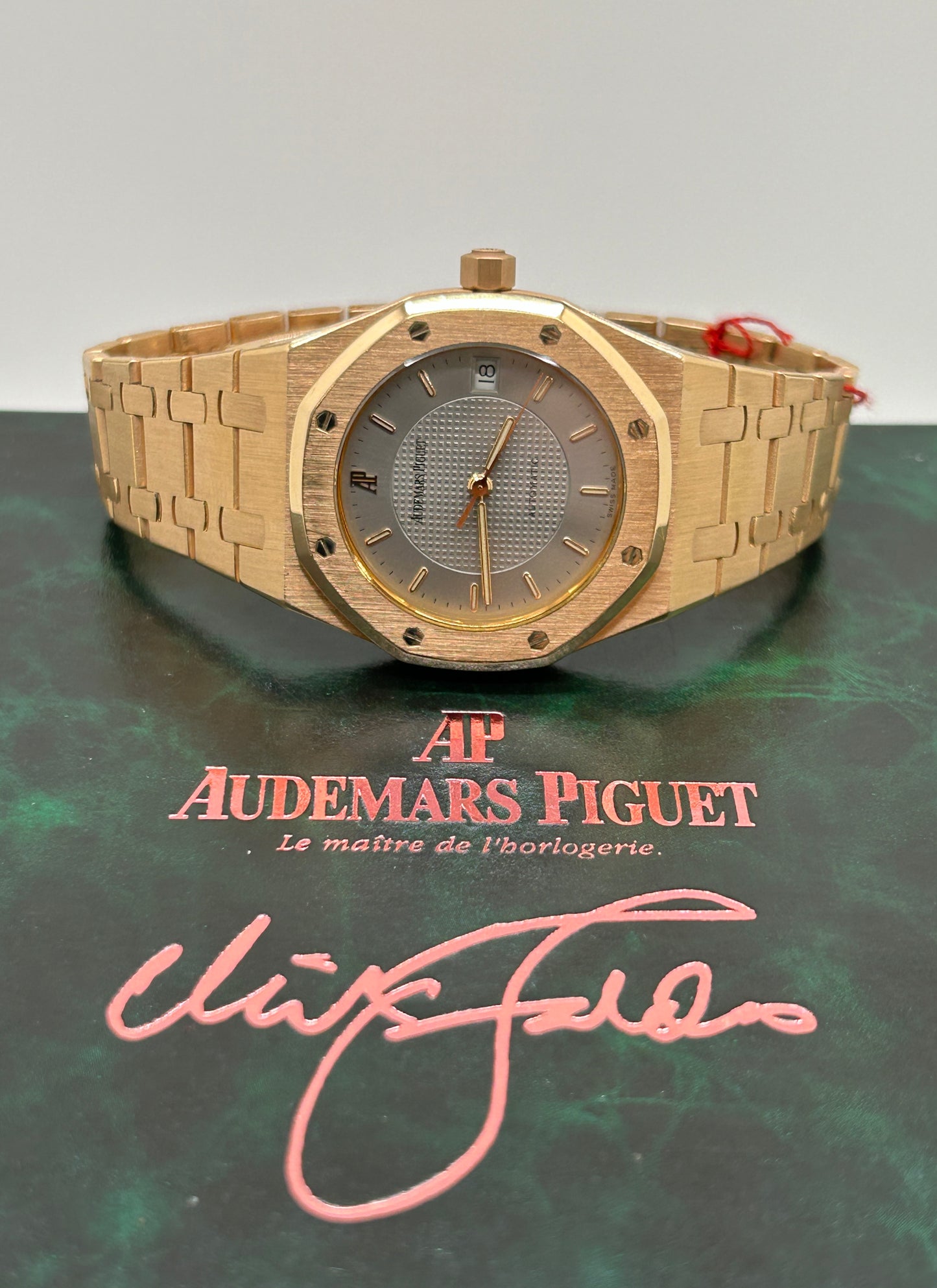 Audemars Piguet Royal Oak "Nick Faldo Edition" Ref.15097OR/O/0789OR/01 - Certificate of Authenticity - Year 1997