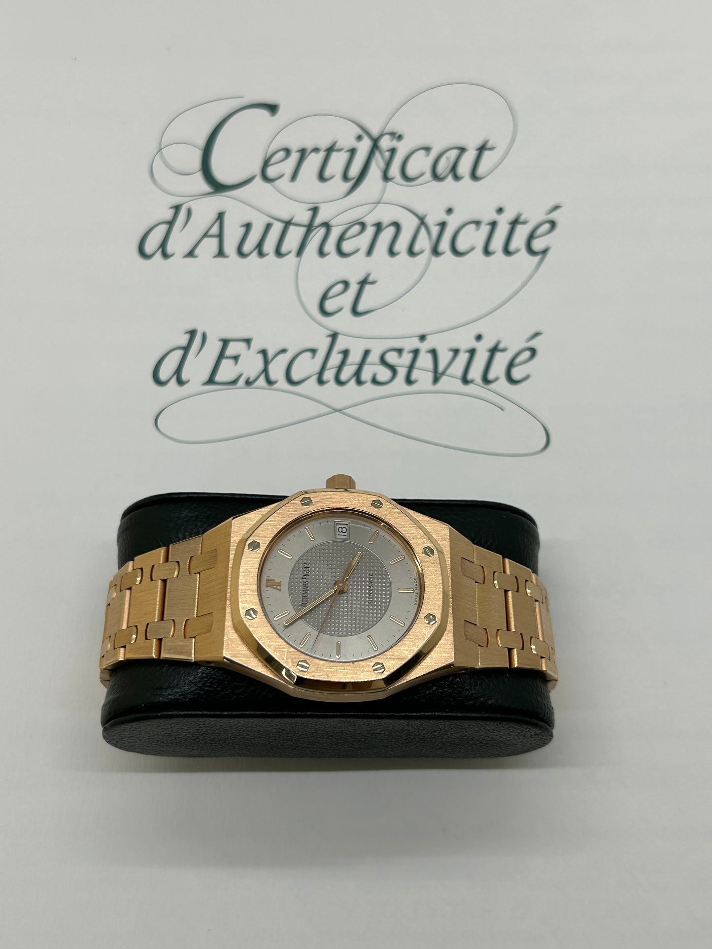 Audemars Piguet Royal Oak "Nick Faldo Edition" Ref.15097OR/O/0789OR/01 - Certificate of Authenticity - Year 1997