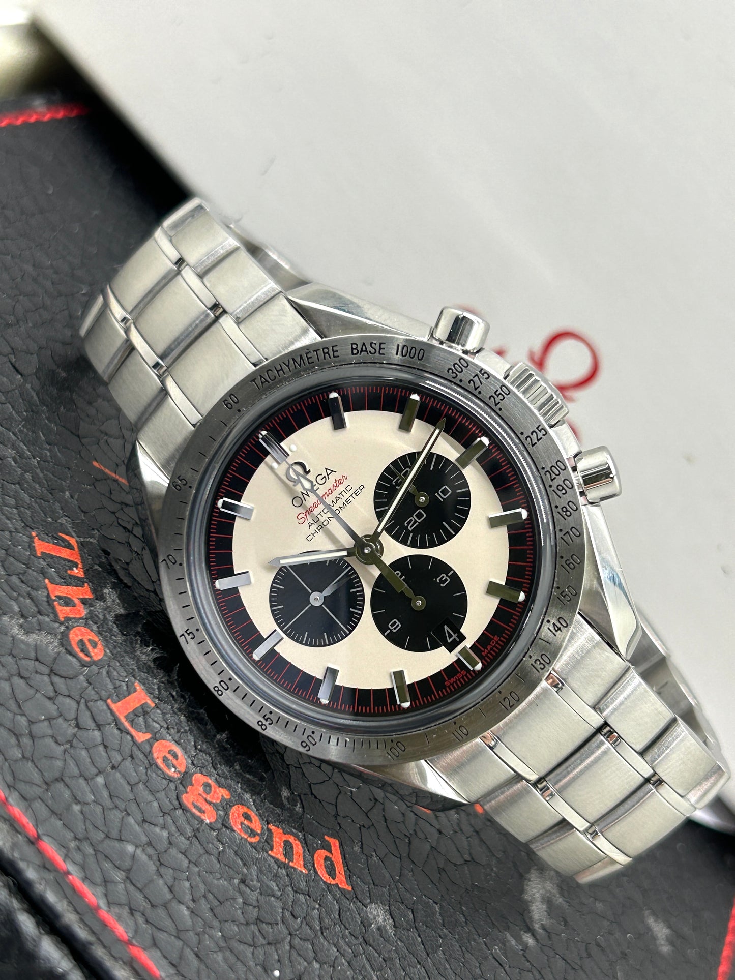 Omega Speedmaster Schumacher Legend Limited Edition - Ref 3559.3200 - Year 2004