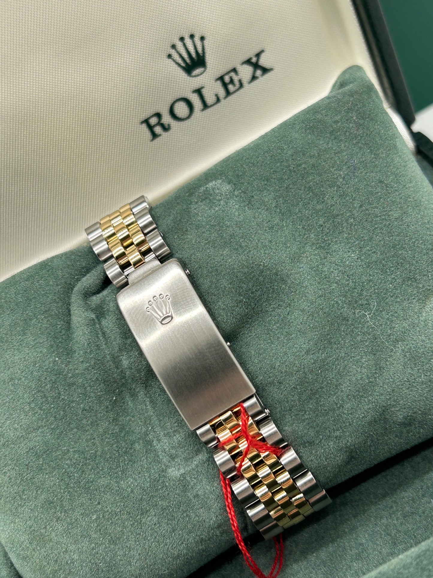Rolex Datejust 31 - 18Kt yellow Gold - Champagne Dial - Ref 68273 - Year 1985