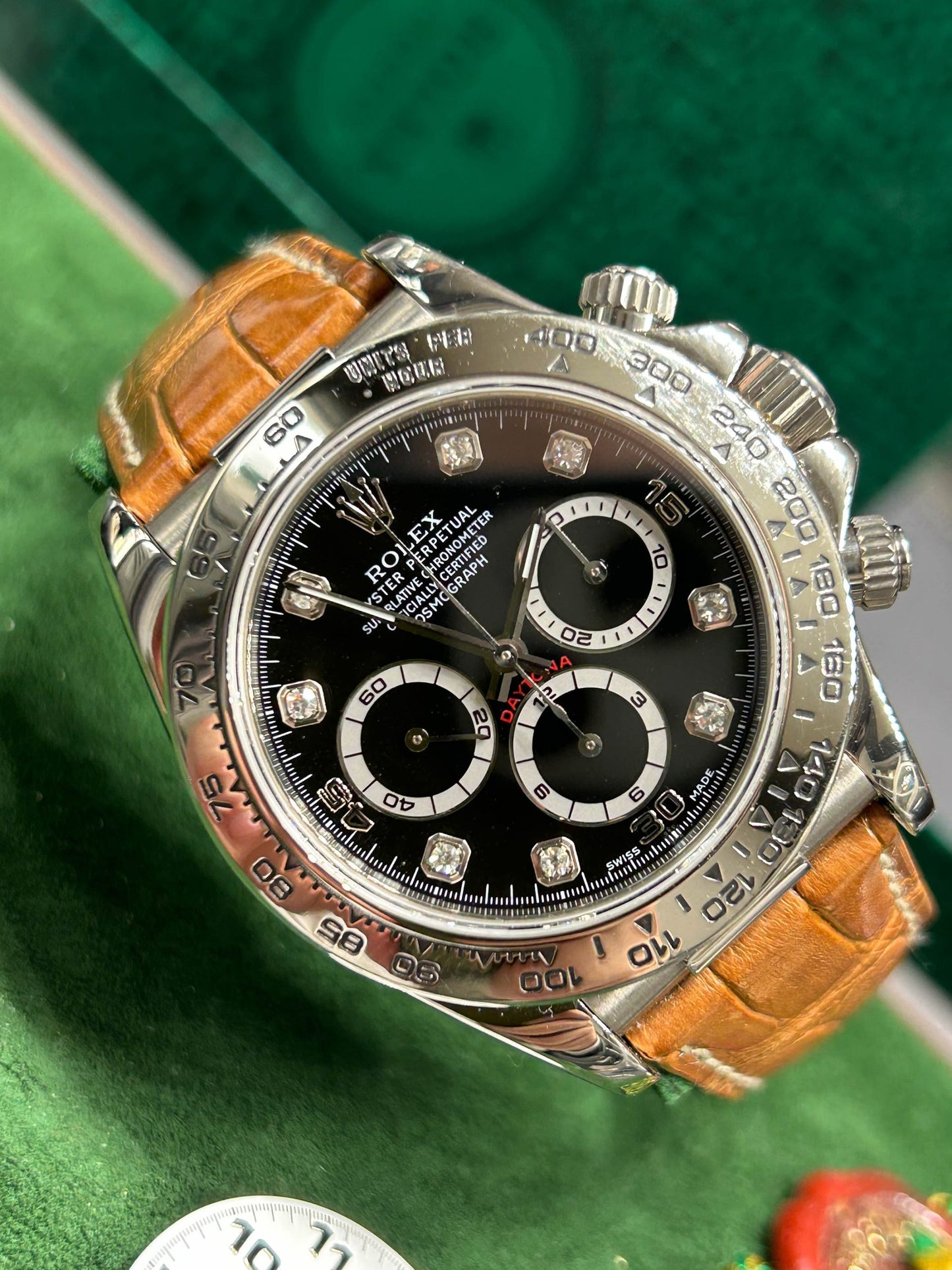 Rolex Daytona 18Kt White Gold - El Primero - Ref 16519 - Double Original Dial - Year 1998
