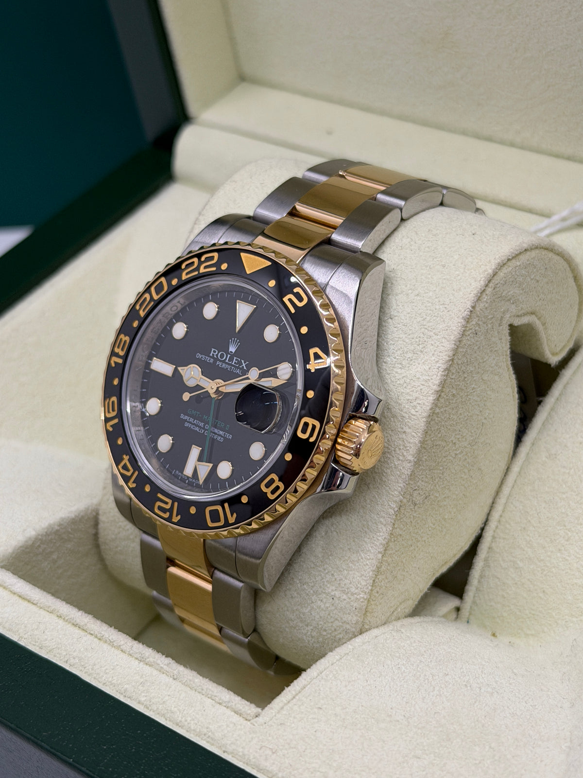 Rolex GMT-Master II - 18Kt Yellow Gold & Steel - Ref 116713LN - Year 2011