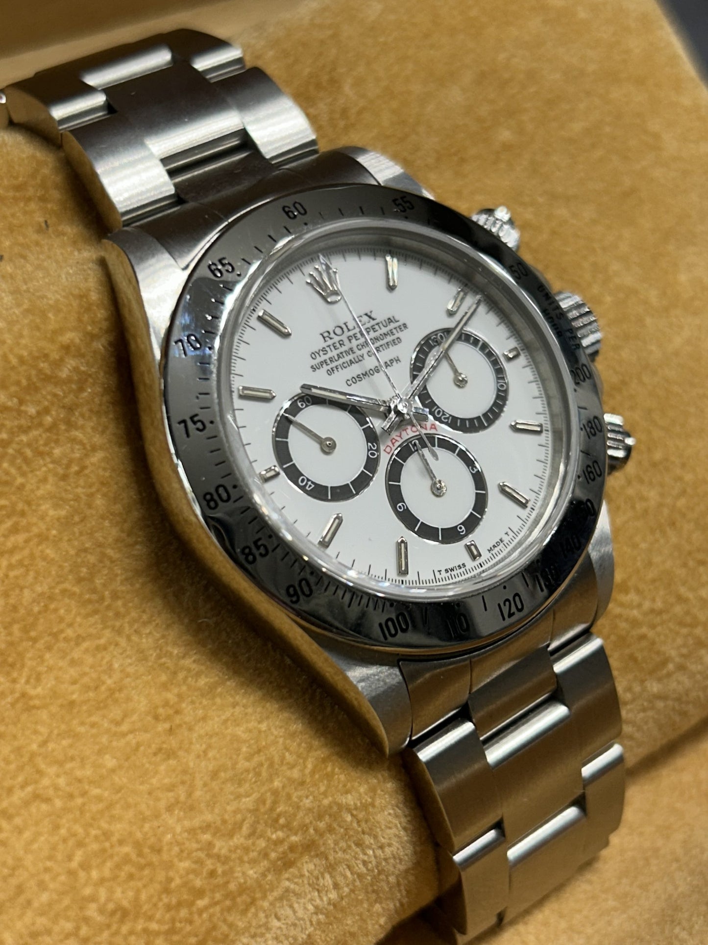 Rolex Daytona Ref.16520 - Porcelain Dial - Ser.R - Year 1998 (Expertise)