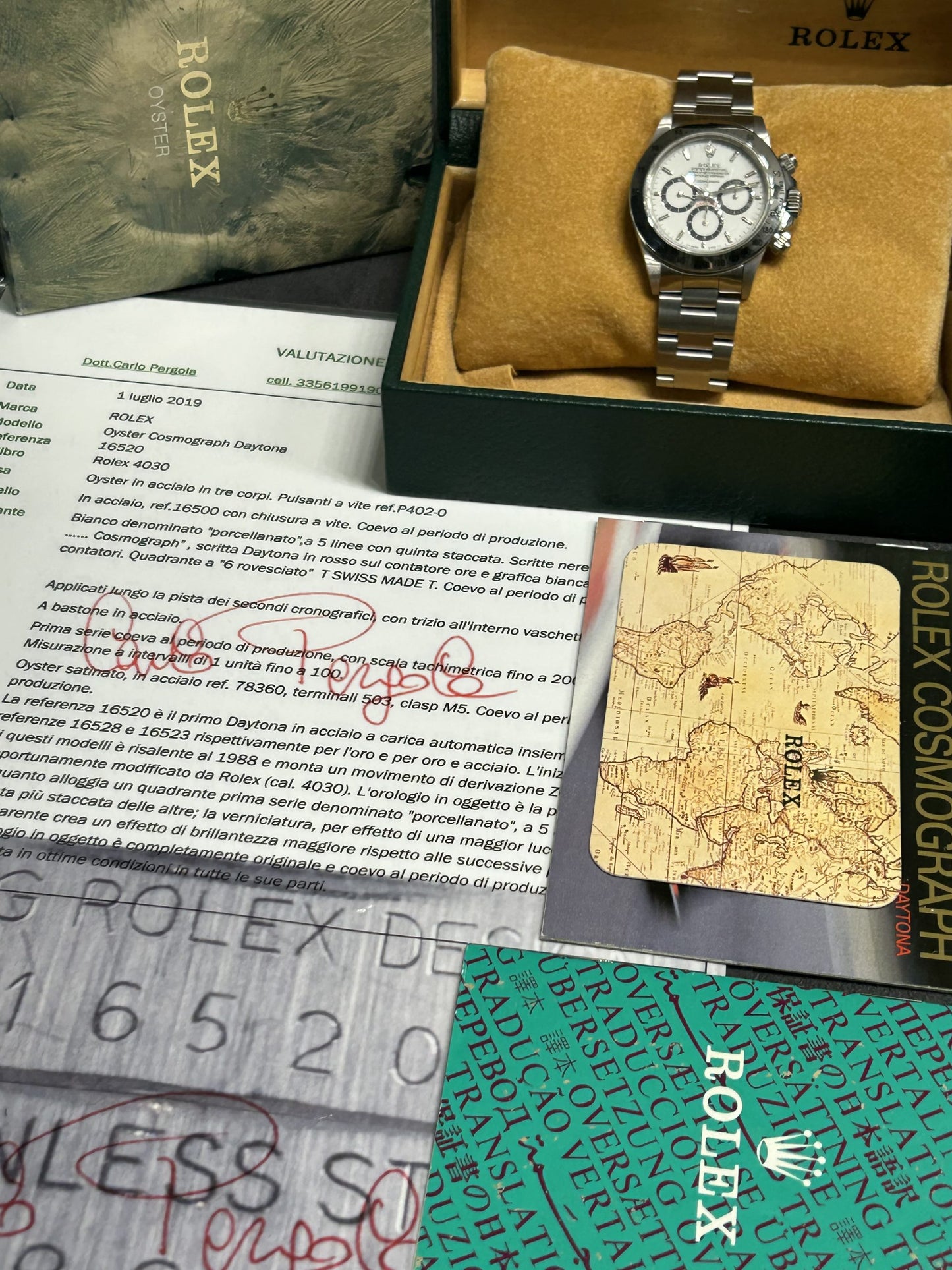 Rolex Daytona Ref.16520 - Porcelain Dial - Ser.R - Year 1998 (Expertise)