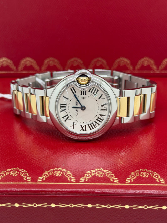 Cartier Ballon Bleu Ref.3009 - Yellow Gold & Steel - Year 2008