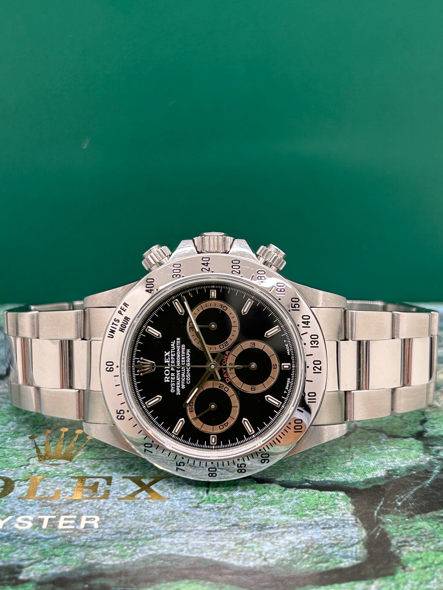 Rolex Daytona Zenith el Primero - "Patrizzi Dial"- Ser W - Ref 16520 - Year 1995
