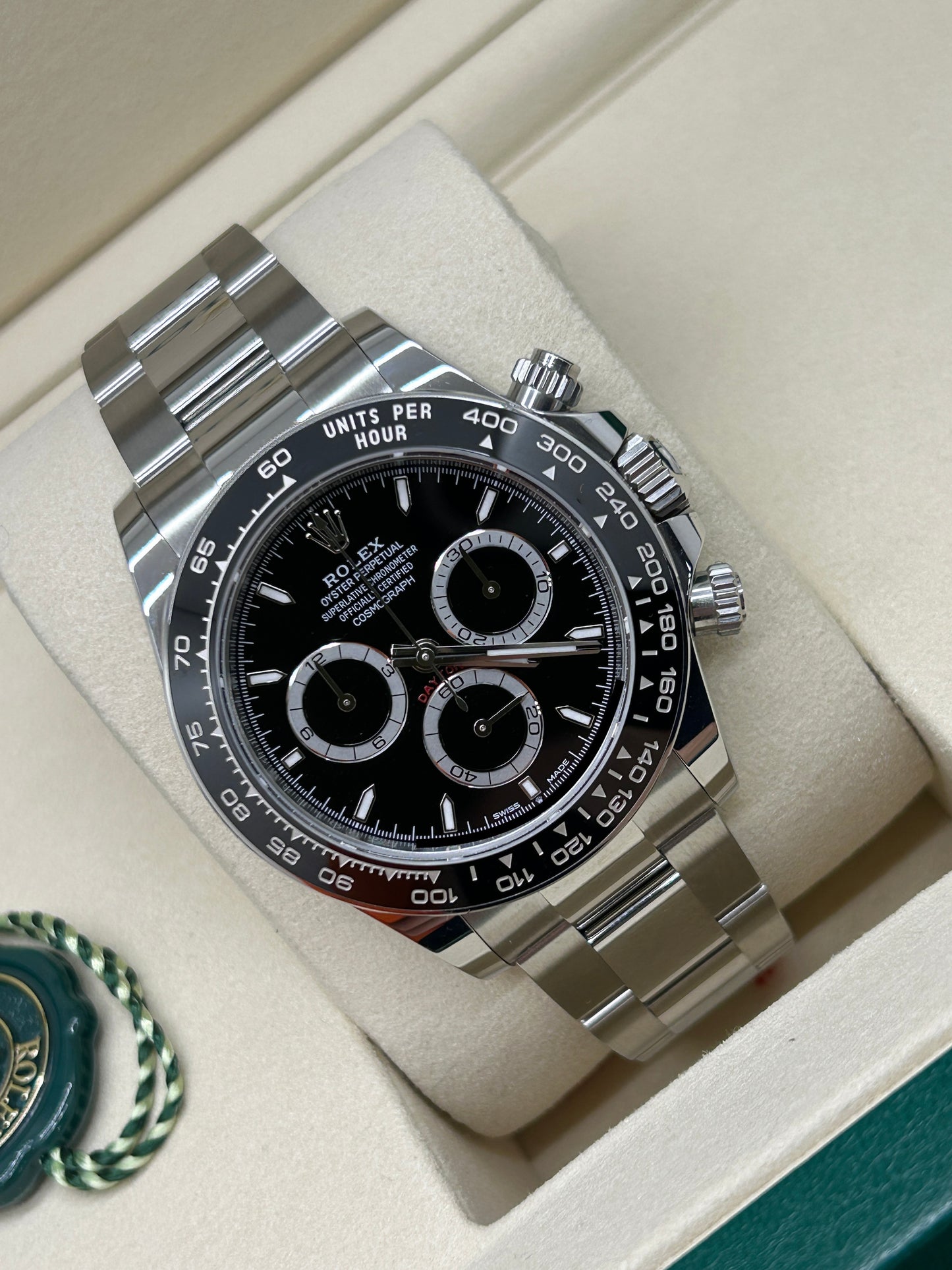 Rolex Daytona Black Dial - 126500LN - New 2025