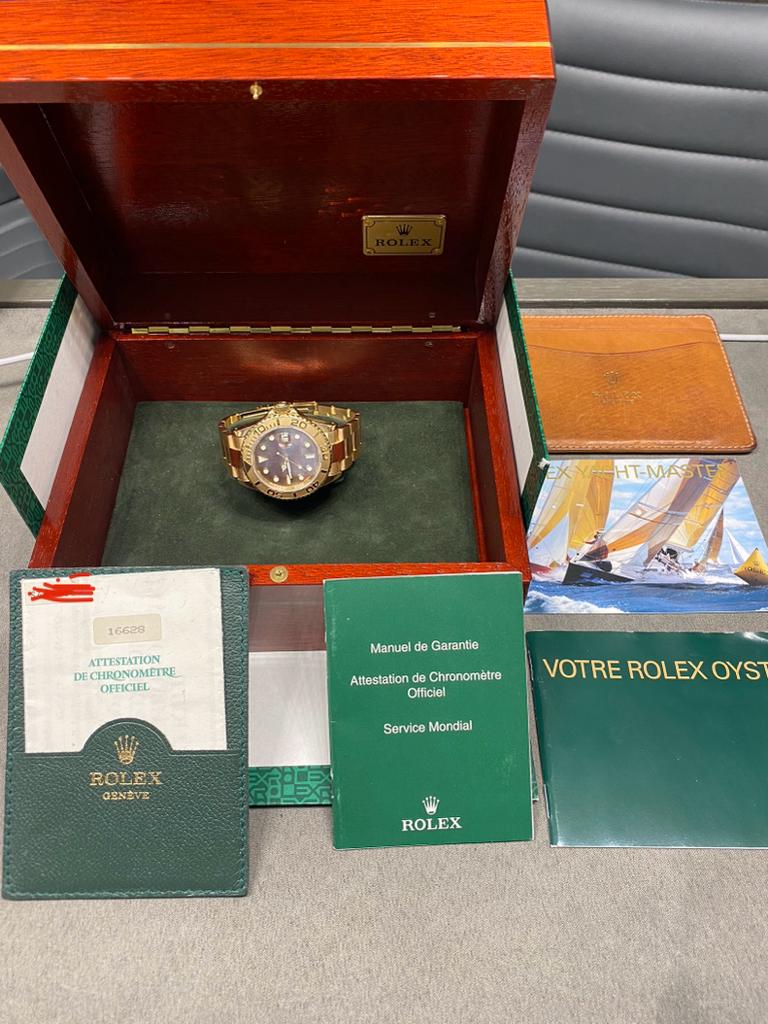 Rolex Yacht-Master 40 - Ref.16628 - 18Kt Yellow Gold - MOP Dial - Year 1994