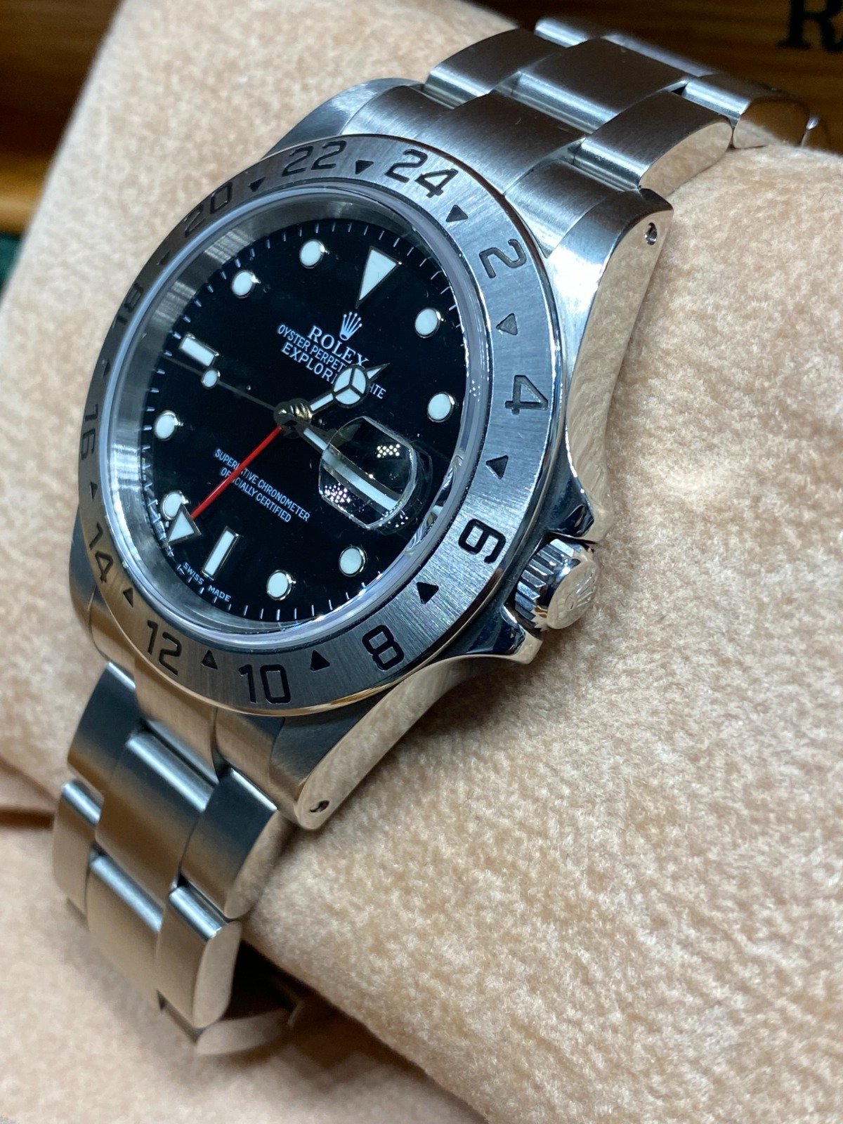 Rolex Explorer II - Ref.16570 - Black Dial - Year 2002