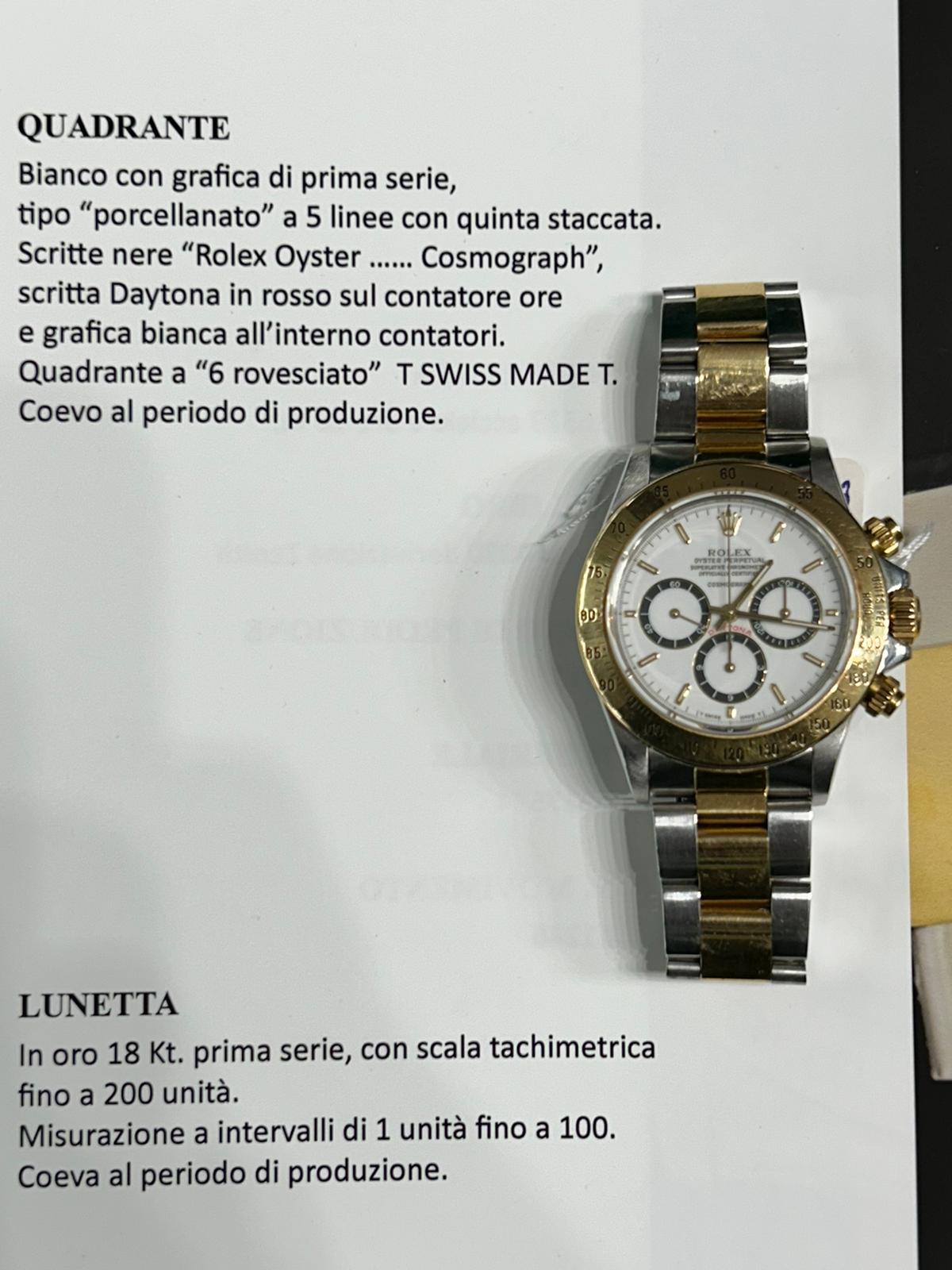 Rolex Daytona - Ref.16523 - Ser.R91 - Porcelain Floating Dial - Year 1998 (Expertised)