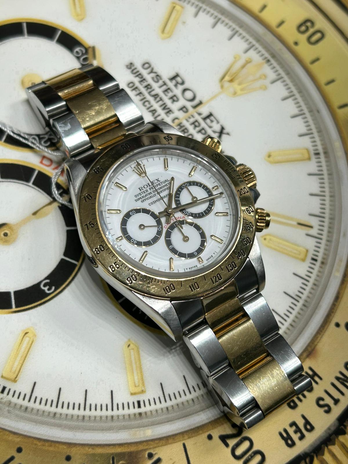 Rolex Daytona - Ref.16523 - Ser.R91 - Porcelain Floating Dial - Year 1998 (Expertised)