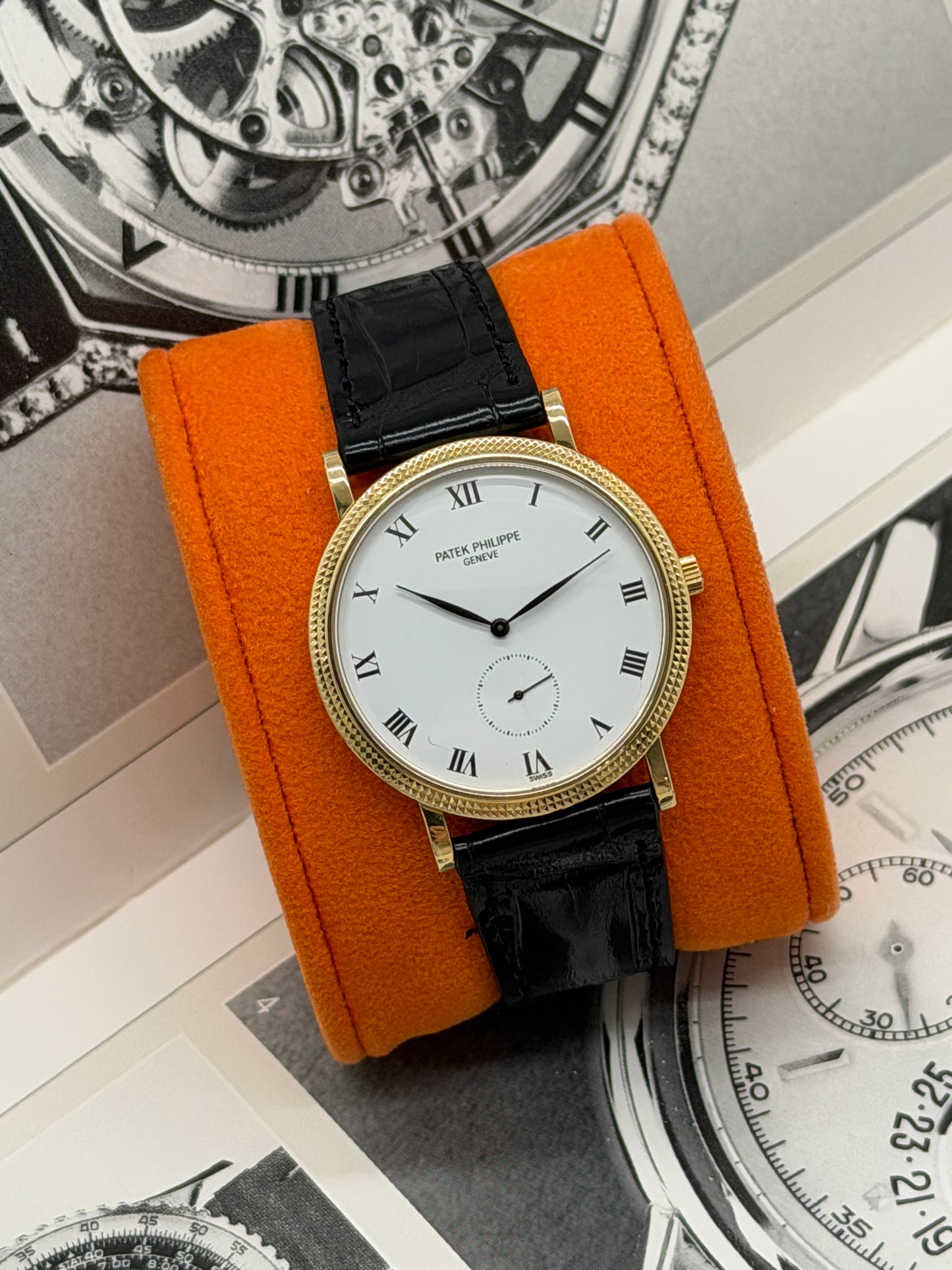 Patek Philippe Calatrava - 33mm - Ref.3919 - Yellow Gold Ultra Thin - Extract from Patek Philippe