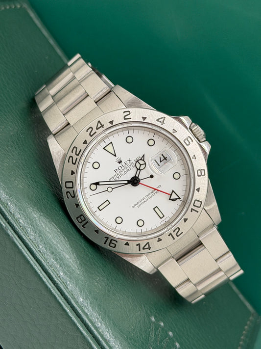 Rolex Explorer II Ref.16570 - White Dial - Year 1997
