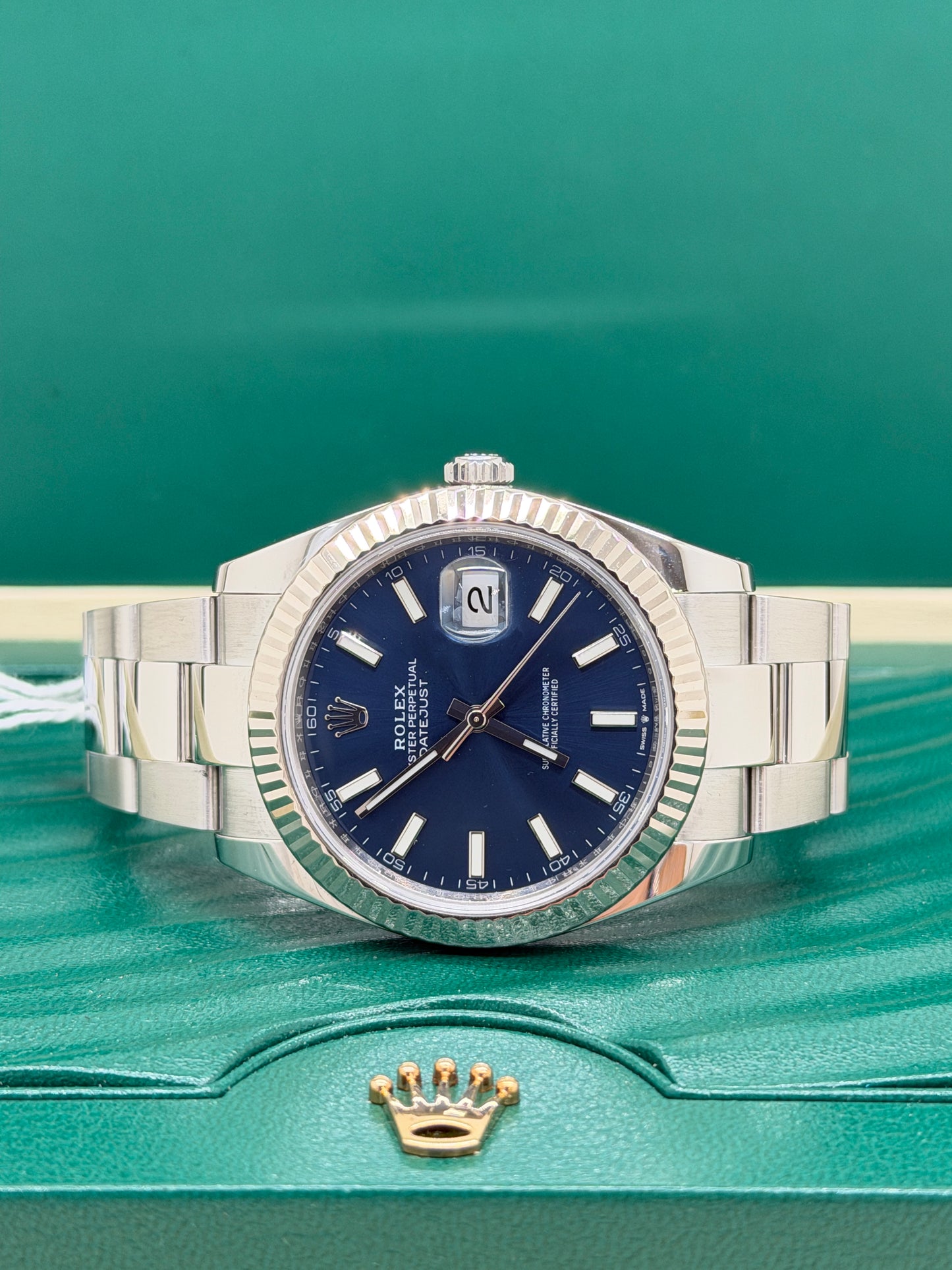Rolex Datejust 41 - Blue Dial - Ref 126334 New 2020