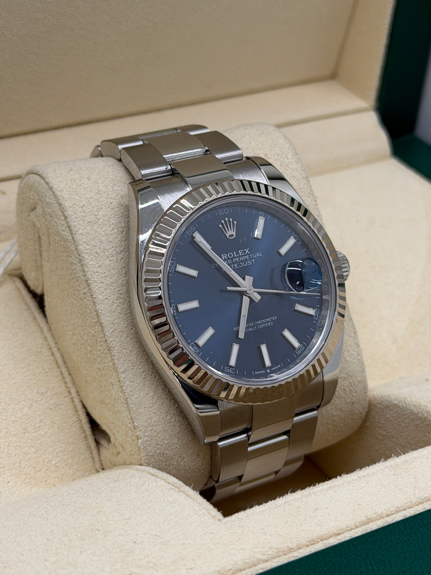 Rolex Datejust 41 - Blue Dial - Ref 126334 New 2020