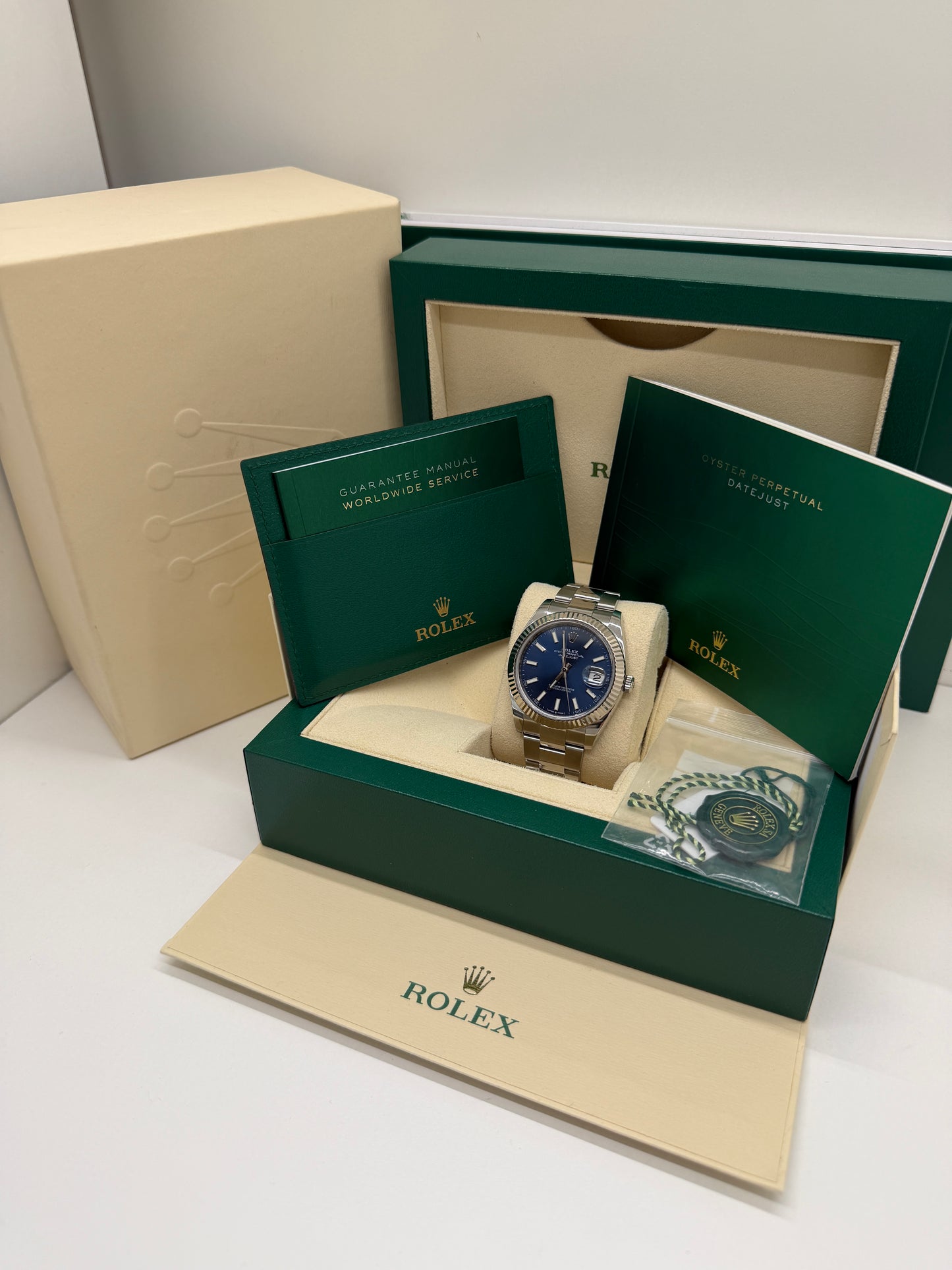 Rolex Datejust 41 - Blue Dial - Ref 126334 New 2020