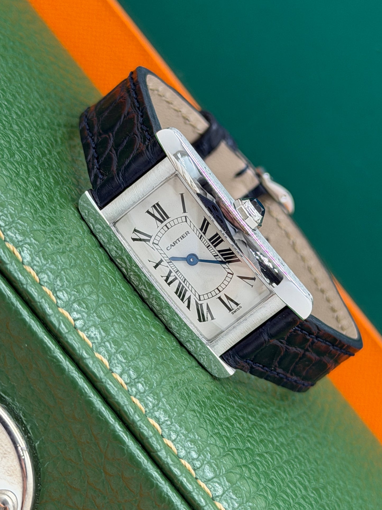 Cartier Tank Américaine Ladies - Ref 1713 - 18Kt White Gold