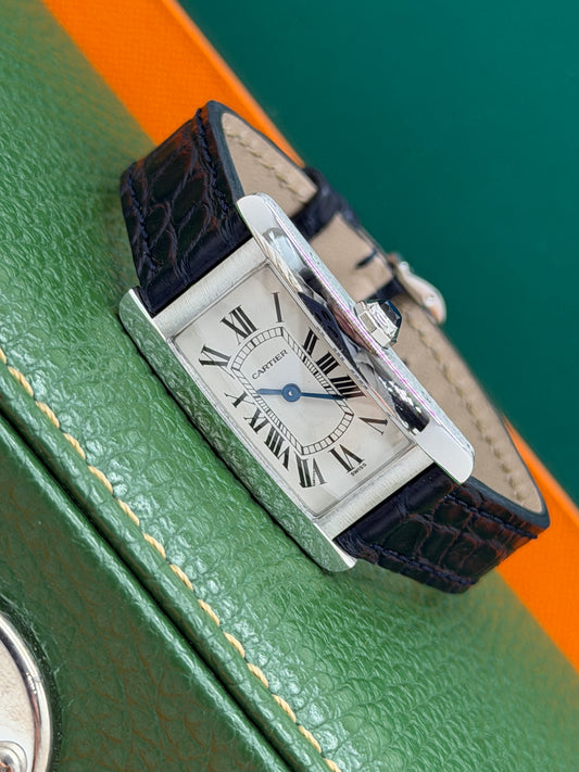 Cartier Tank Américaine Ladies - Ref 1713 - 18Kt White Gold