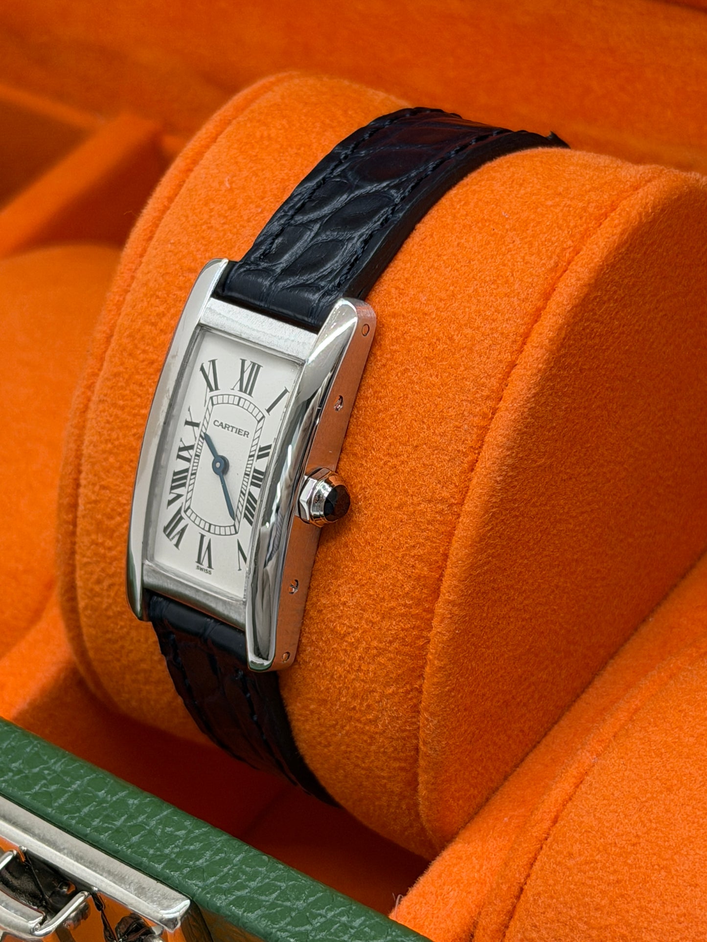 Cartier Tank Américaine Ladies - Ref 1713 - 18Kt White Gold